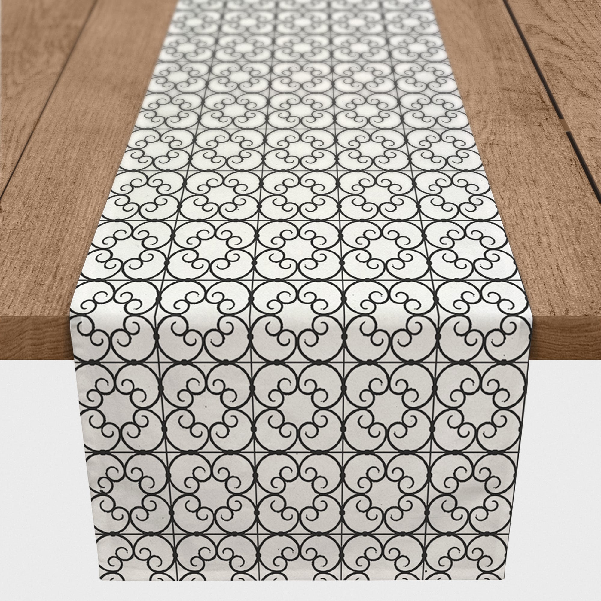 Delicate Tiles Indoor/Outdoor Table Runner