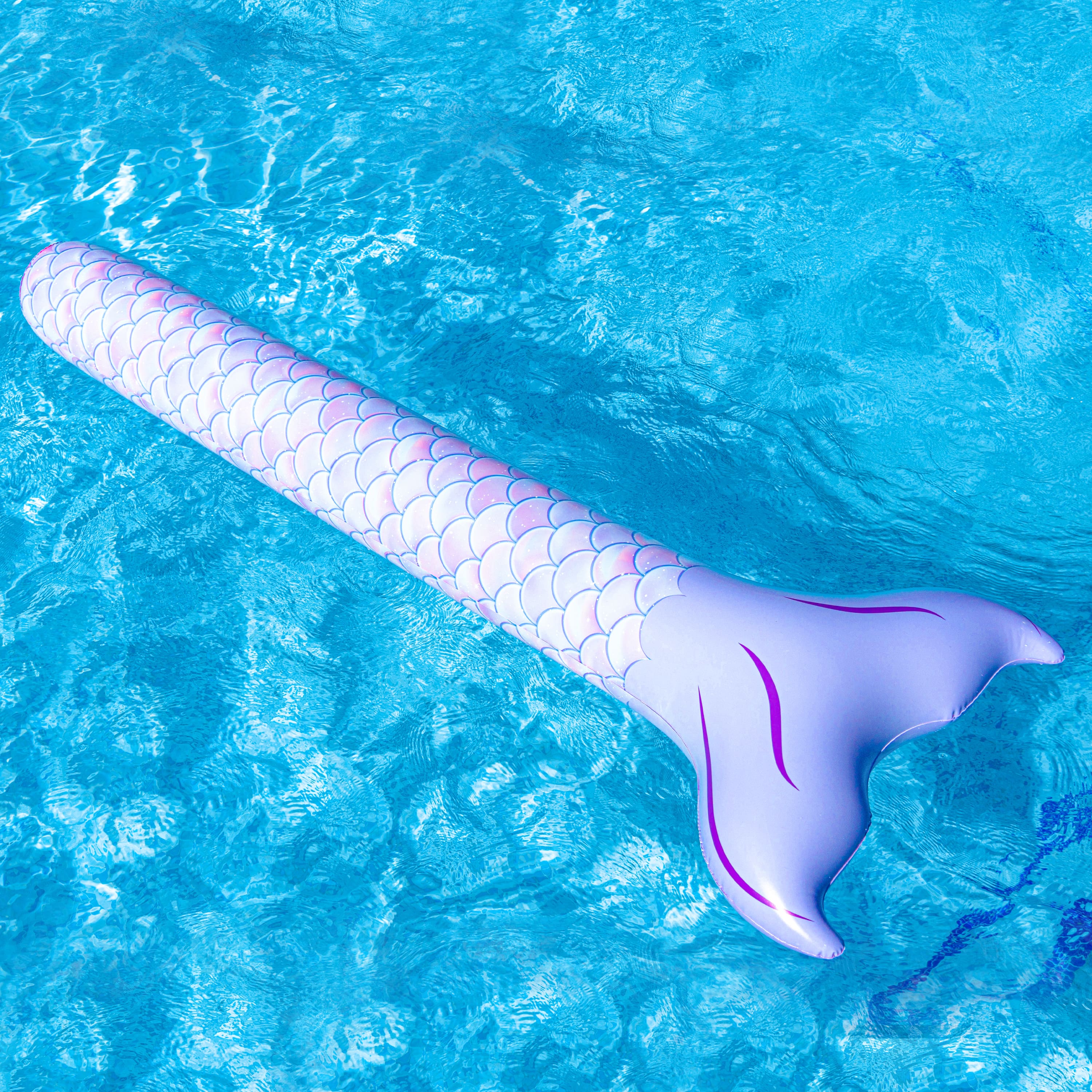 PoolCandy Mermaid Collection 72" Mermaid Tail Super Noodle