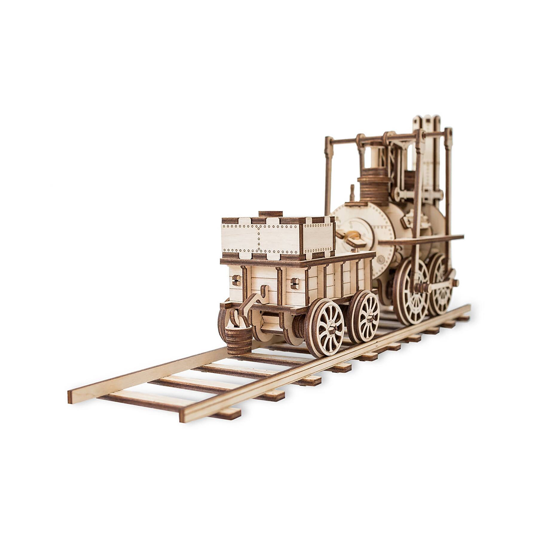 EWA™ Eco-Wood-Art Locomotive 3D Wooden STEM Construction Kit