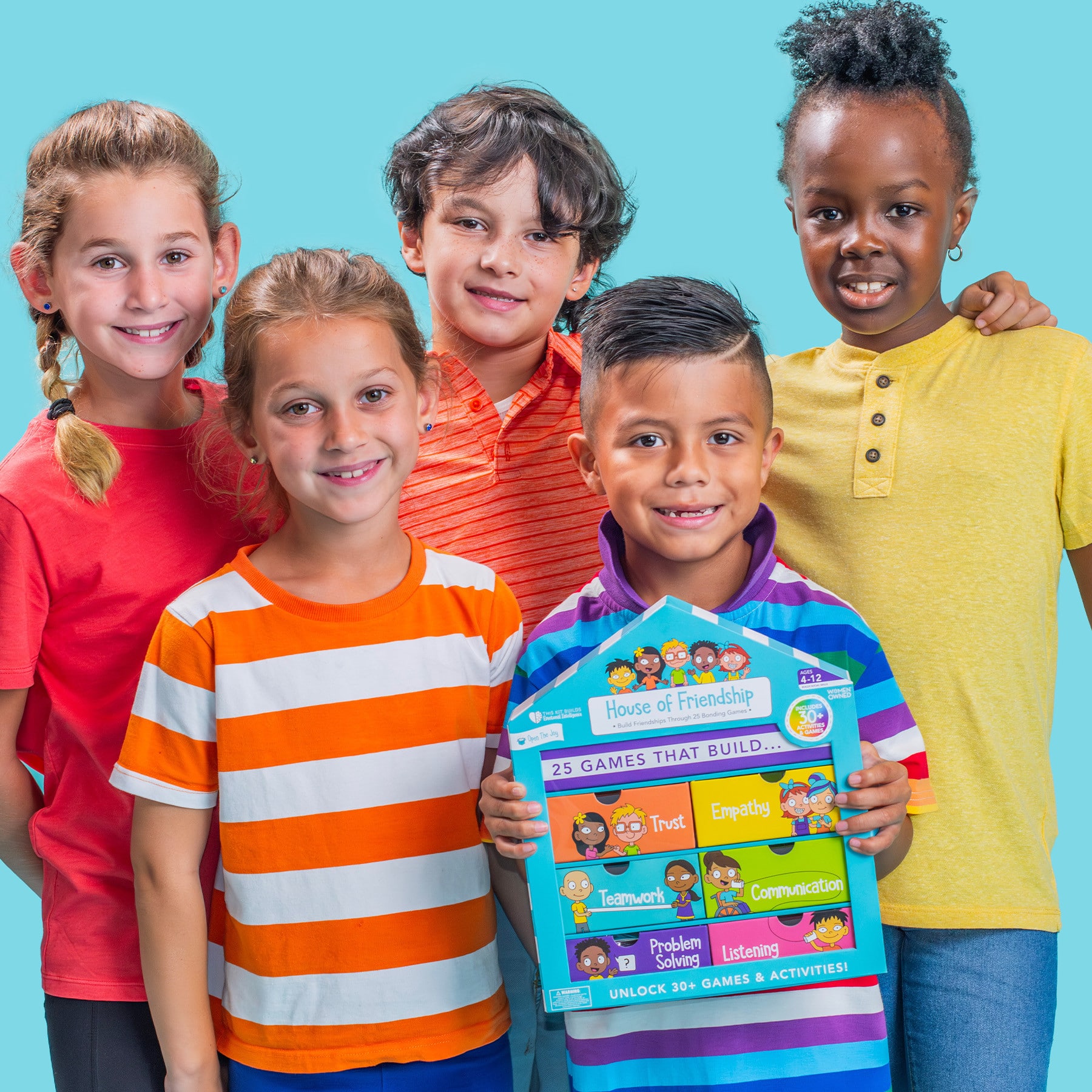 Open the Joy House of Friendship Playhouse Kit