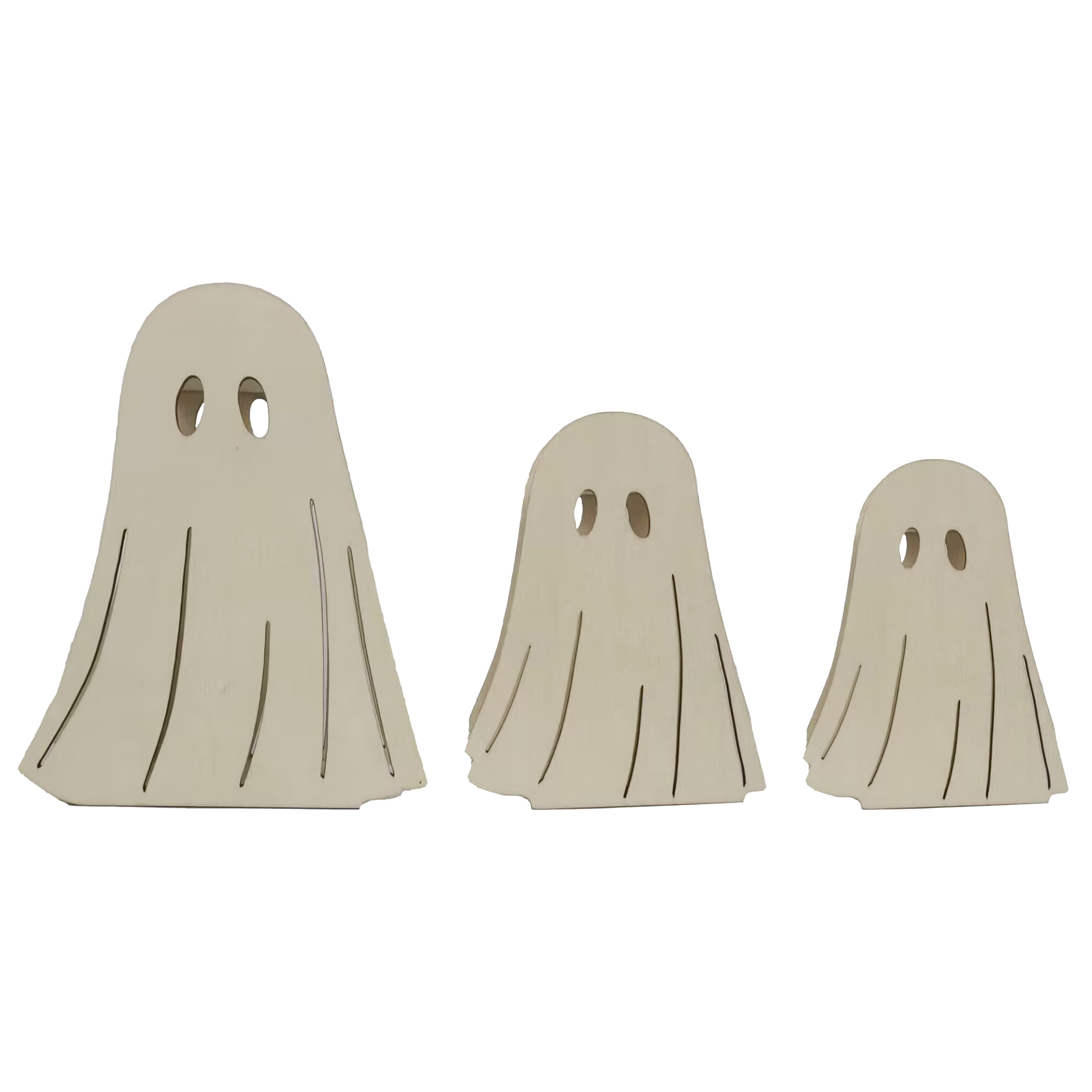 Classic Ghost Stackable DIY Wood Décor Set by Make Market®