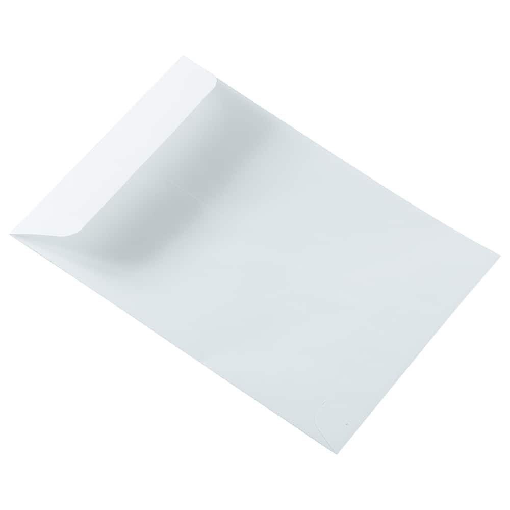 JAM Paper 6.5" x 9.5" White Open End Catalog Commercial Envelopes