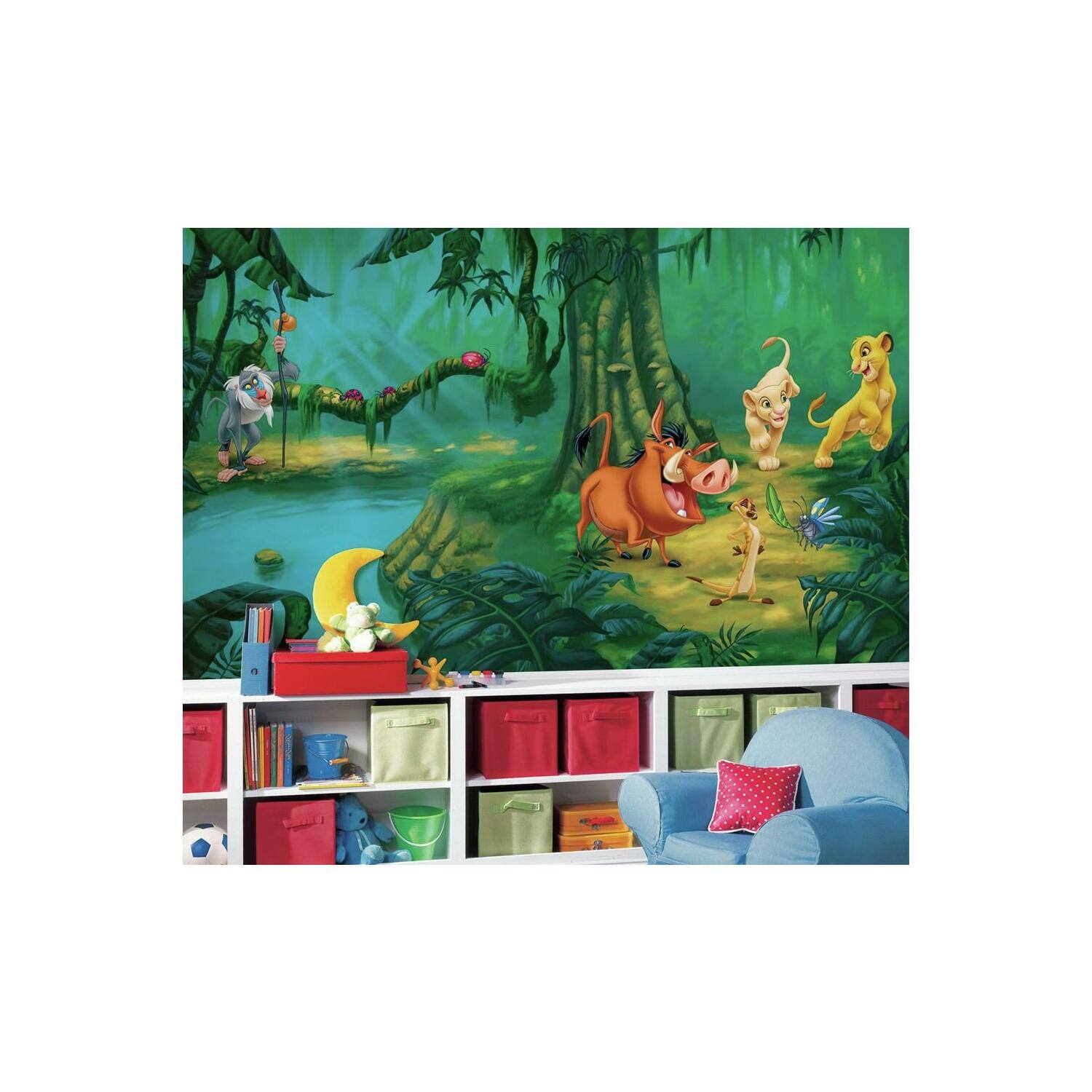 RoomMates Lion King Chair Rail Prepasted Mural 