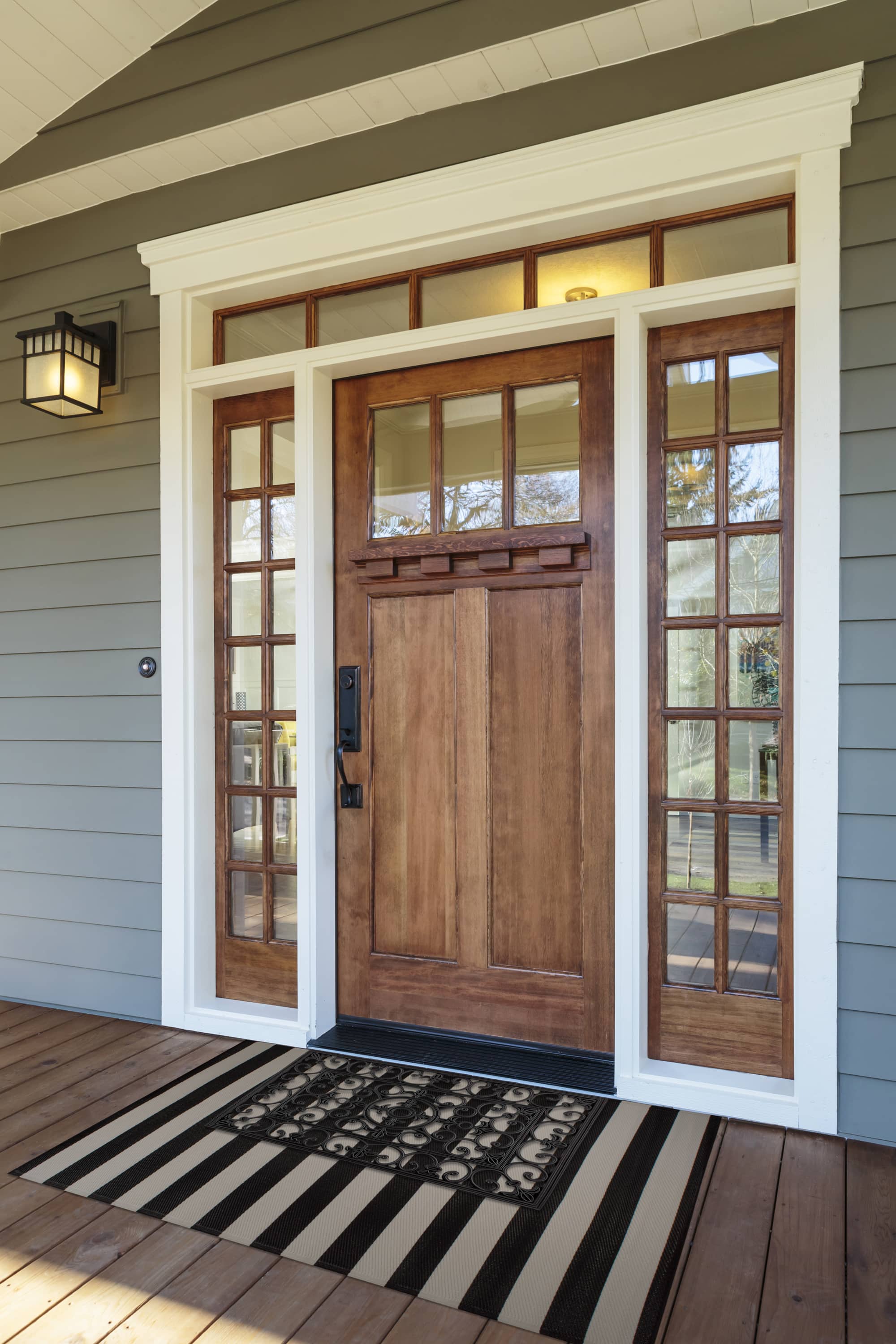 DII® Natural Rubber Wrought Iron Doormat