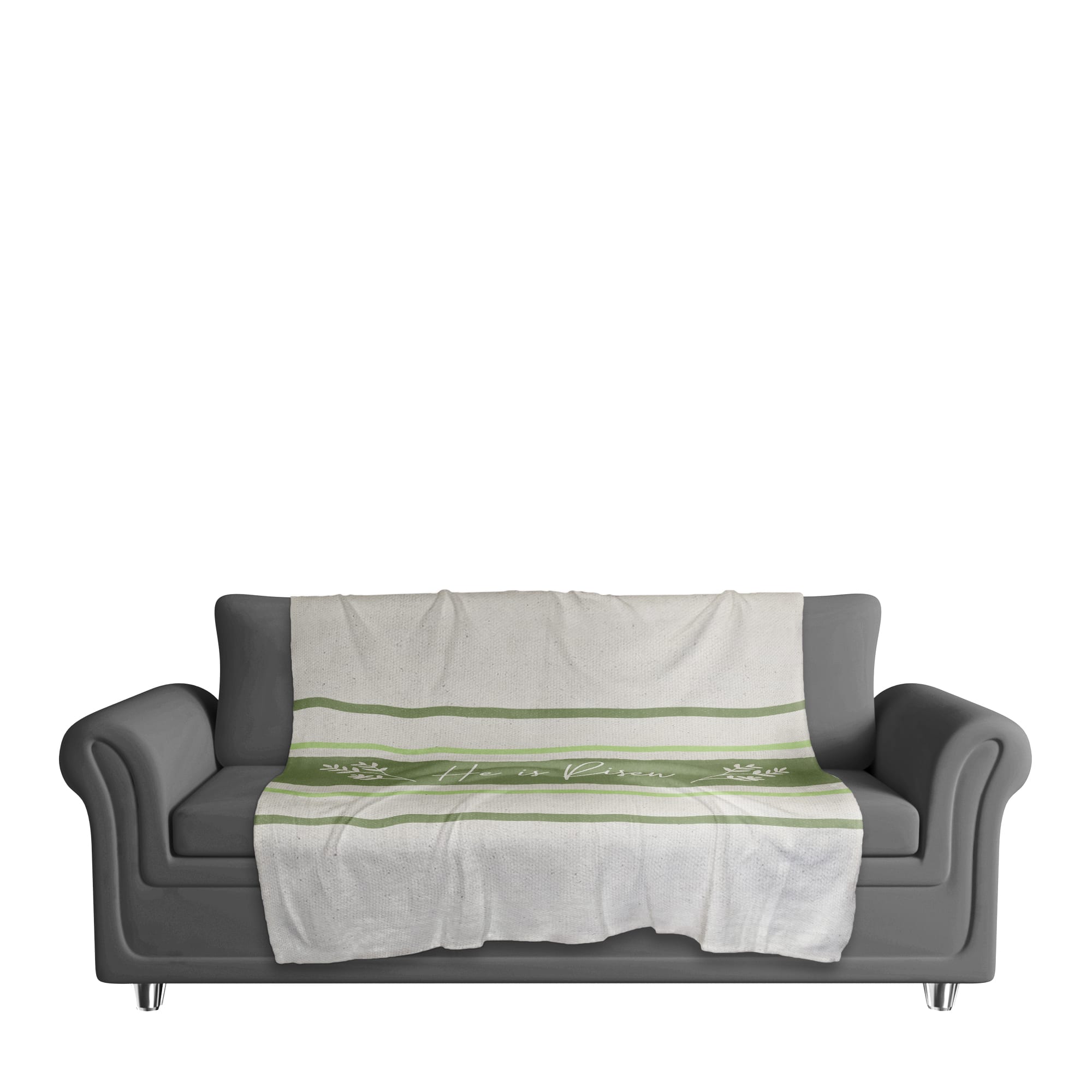 He Is Risen Blanket 50" x 60" Sherpa Fleece Blanket