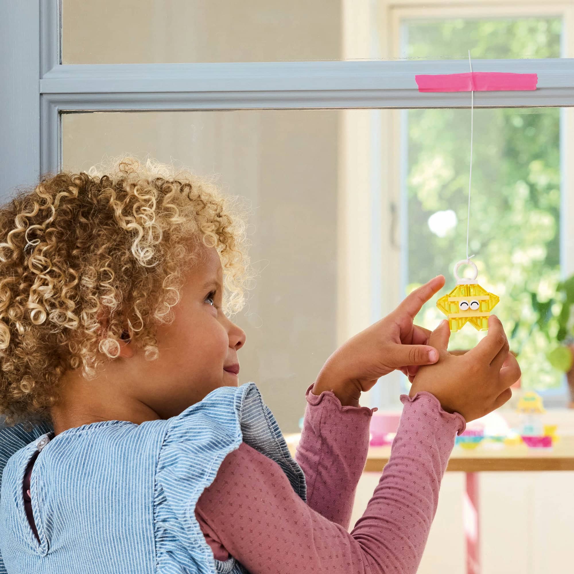 LEGO® Classic Magical Transparent Box, Colorful Building Bricks Toy 11040