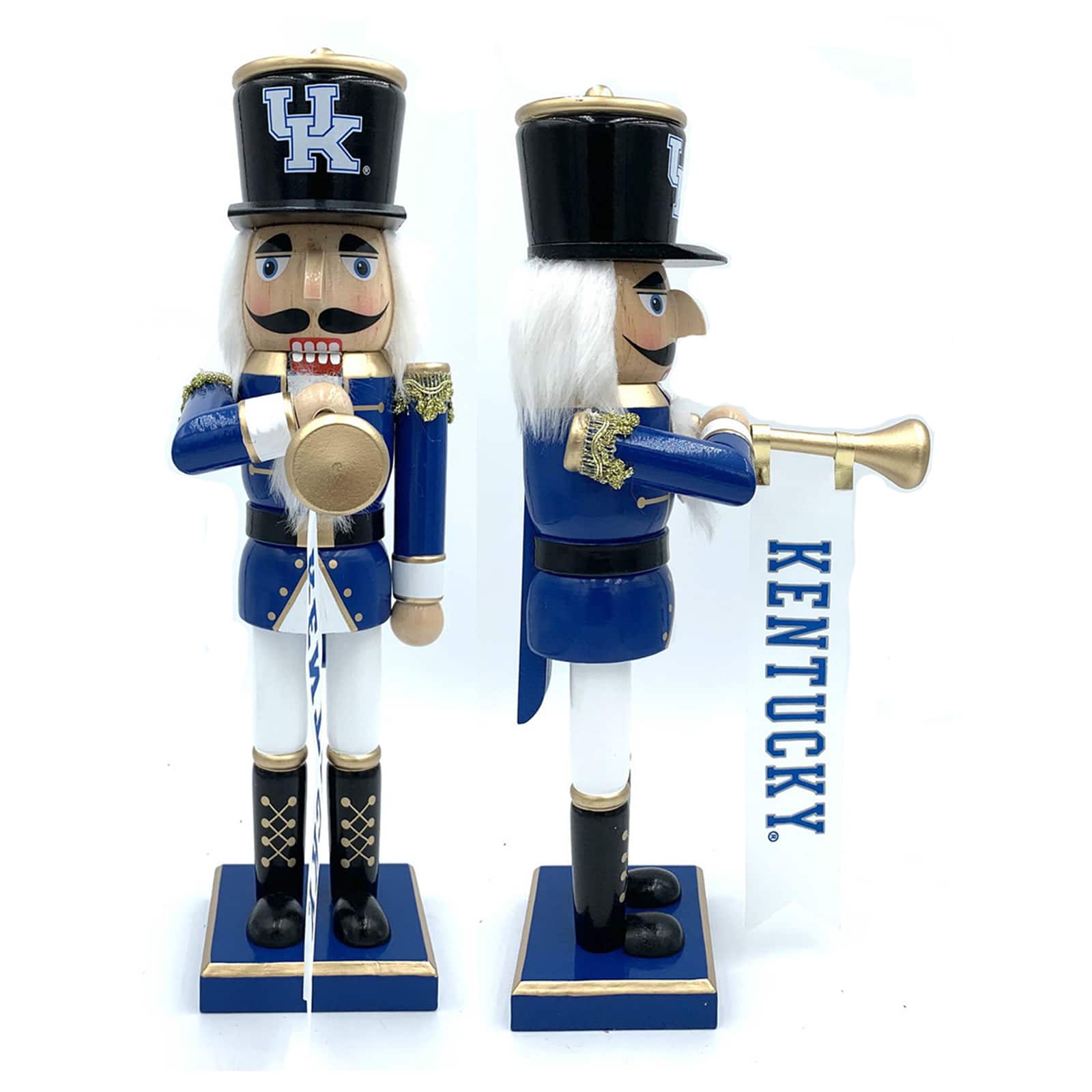 14" College Bugler Nutcracker By Santasworkshop in Kentucky | 14.25" x 4" x 6.5" | Michaels®