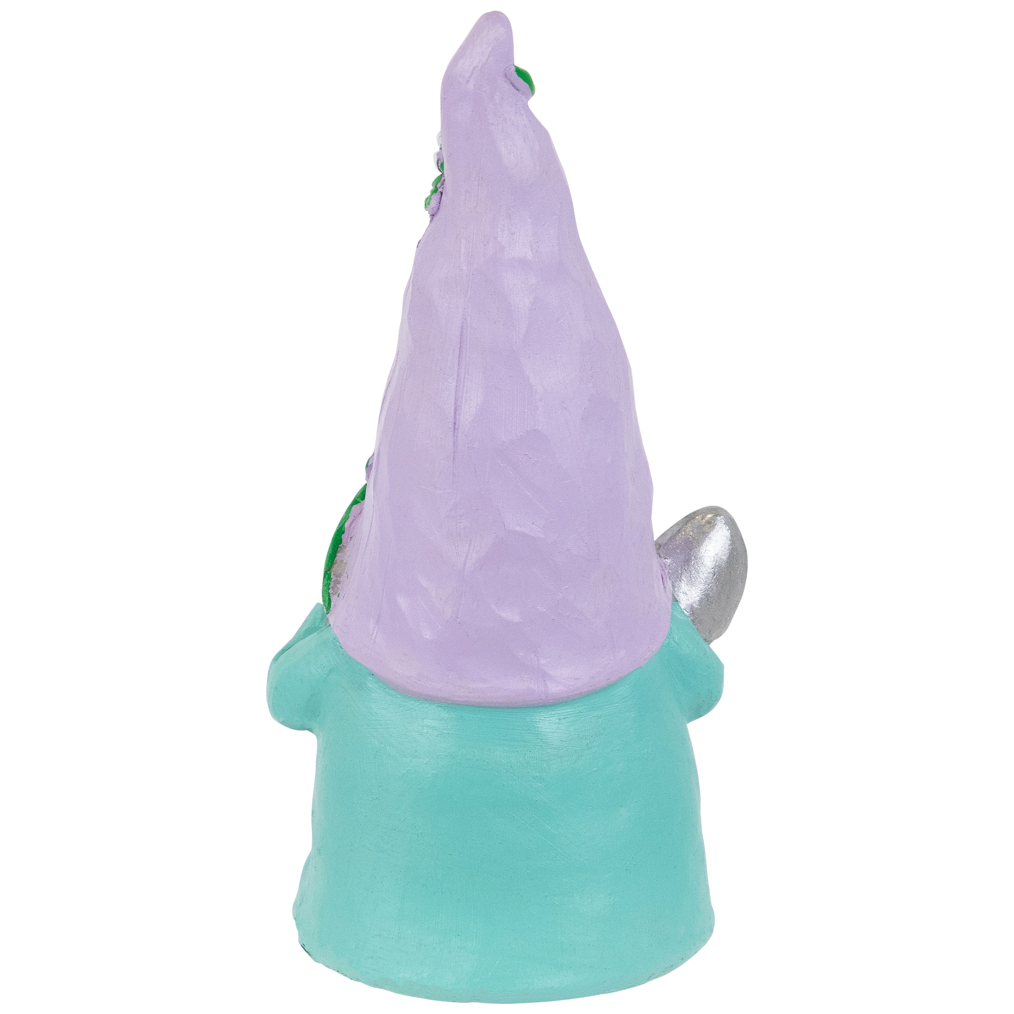 8" Happy Gardening Gnome with Shovel Outdoor Garden Statue