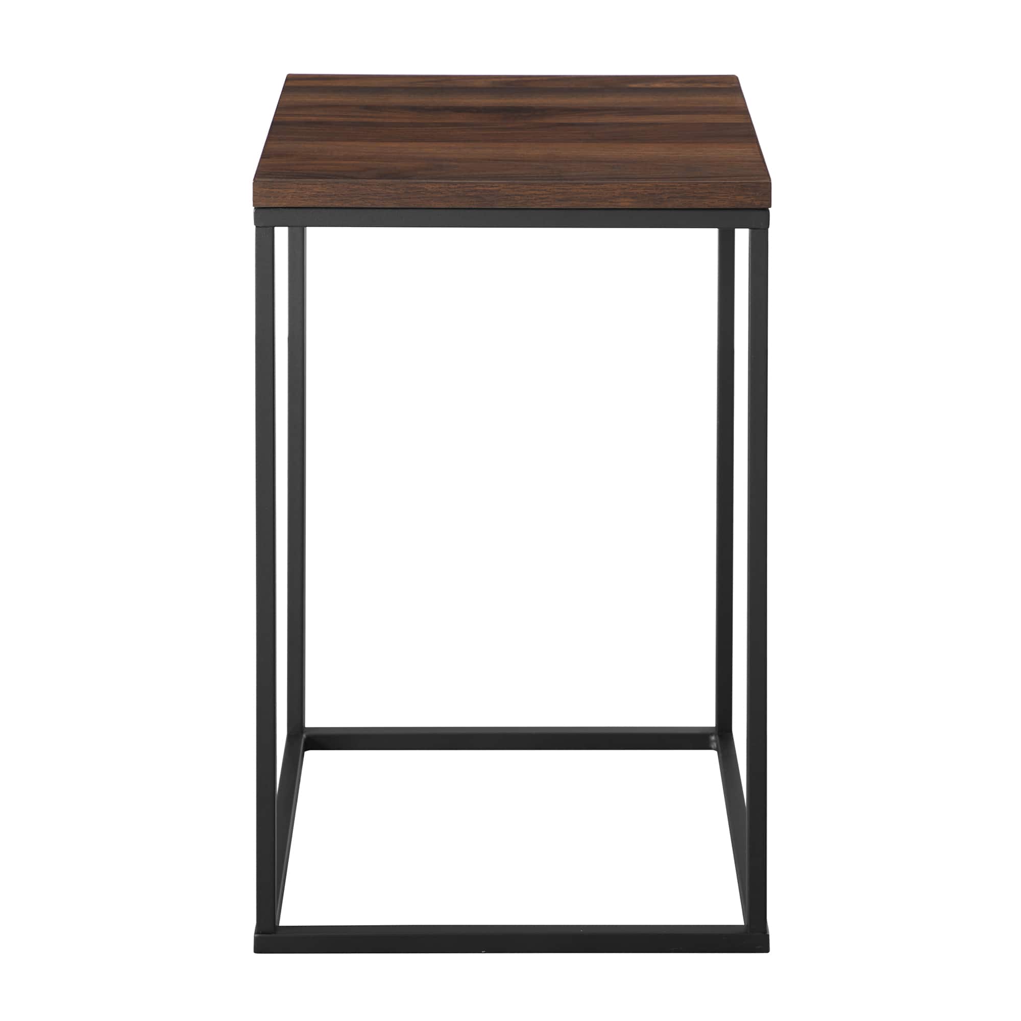 Walker Edison Modern Square Side Table