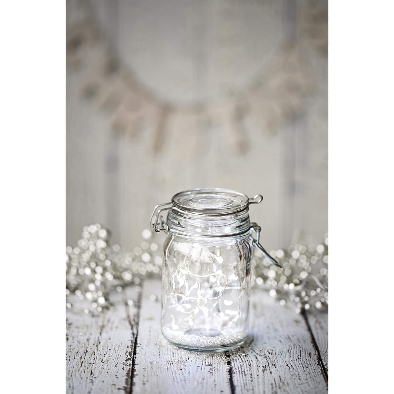 8 Pack: 18ct. Warm White LED String Lights with Silver Wire by Ashland®