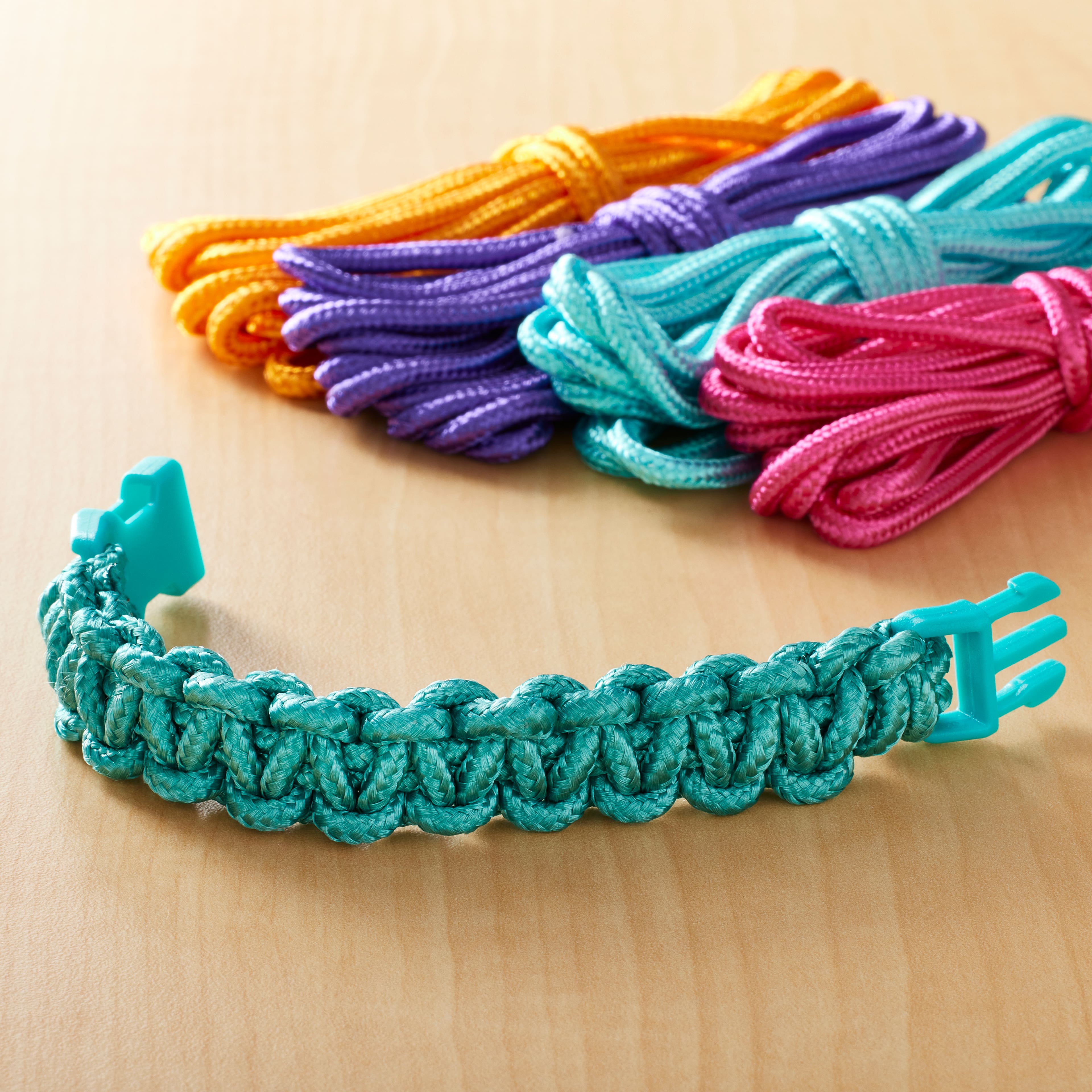 12 Packs: 5 ct. (60 total) 8ft. Bright Mix Paracords by Creatology™