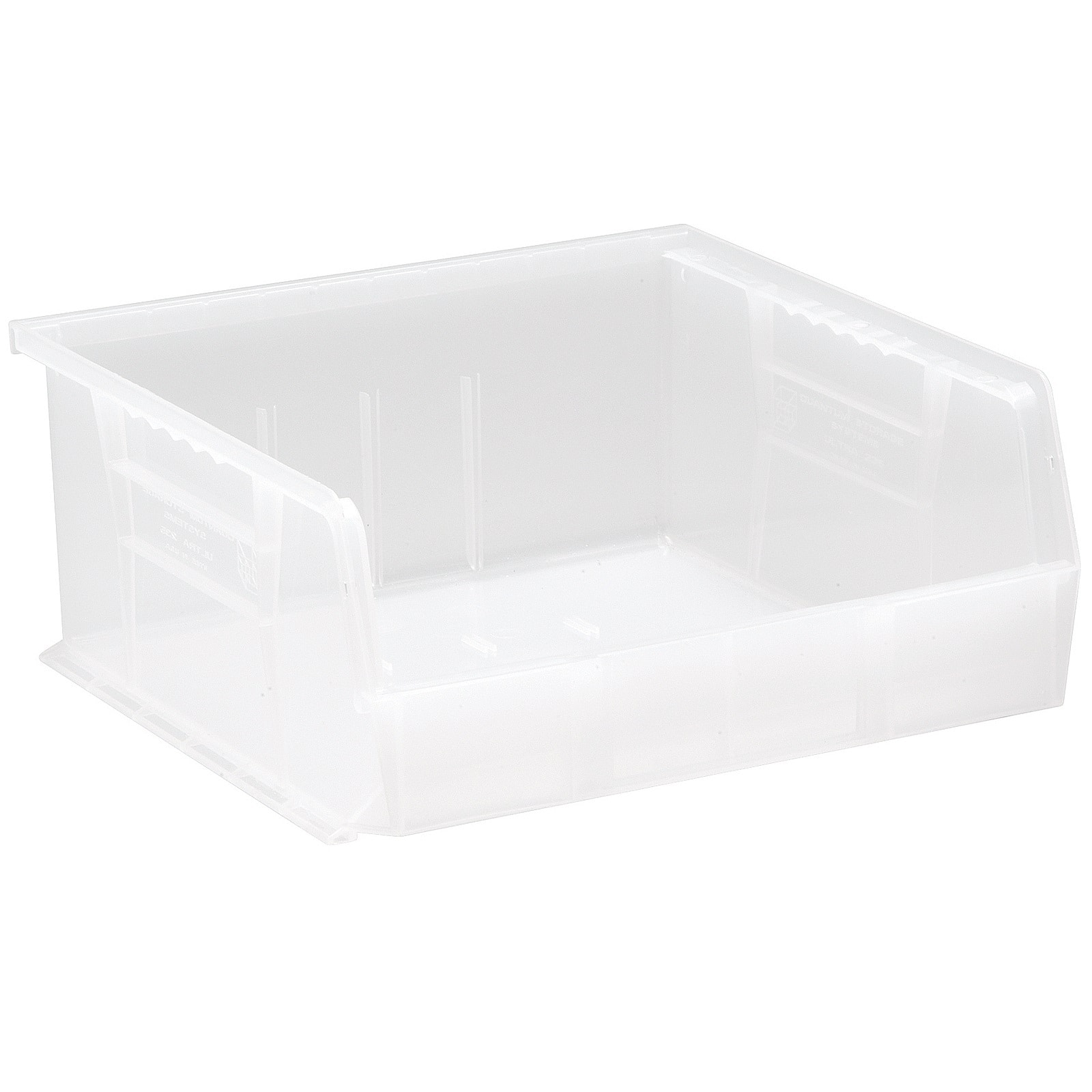 Quantum Storage Systems® Clear ULTRA Stack & Hang Bin