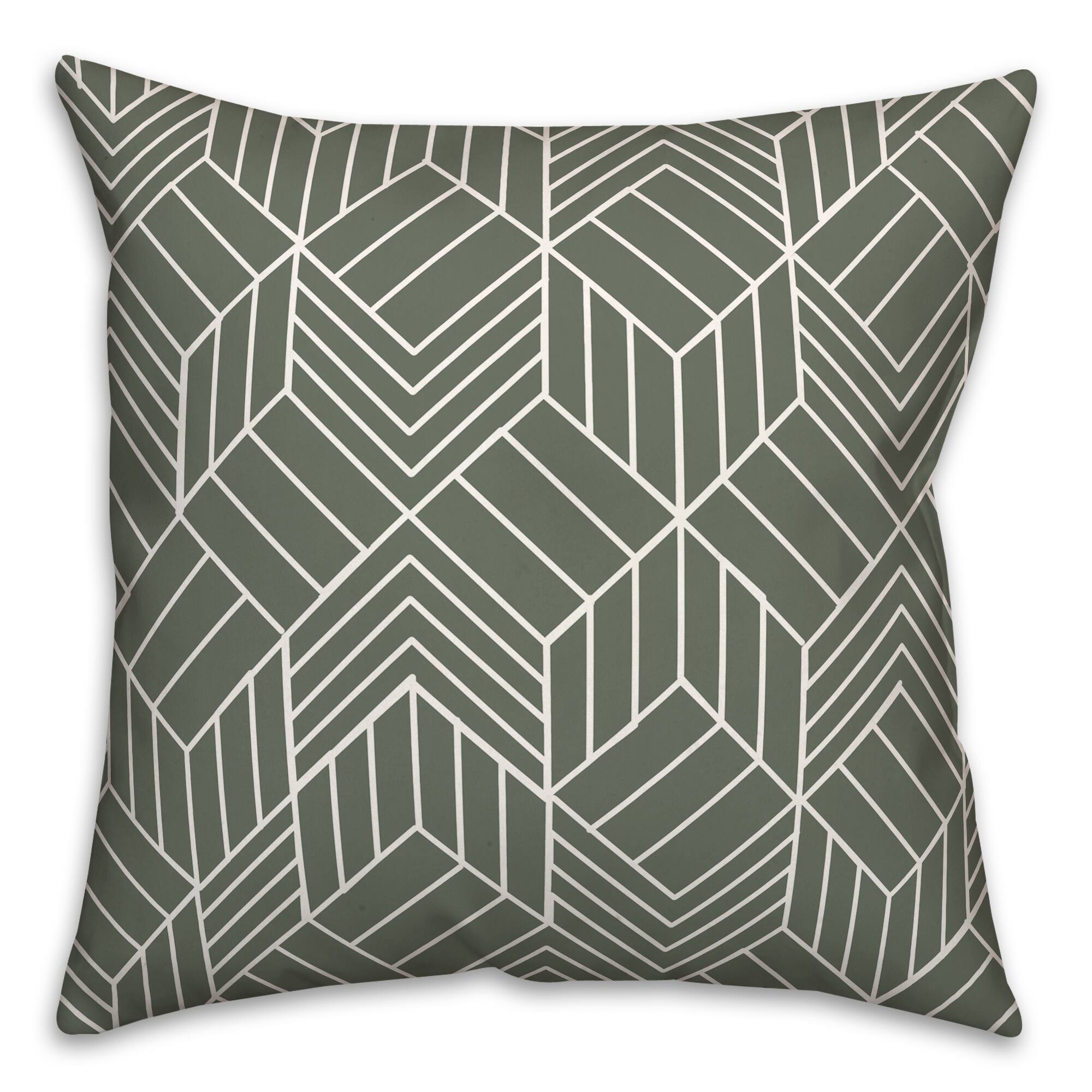 Hatch Chevron Indoor/Outdoor Pillow