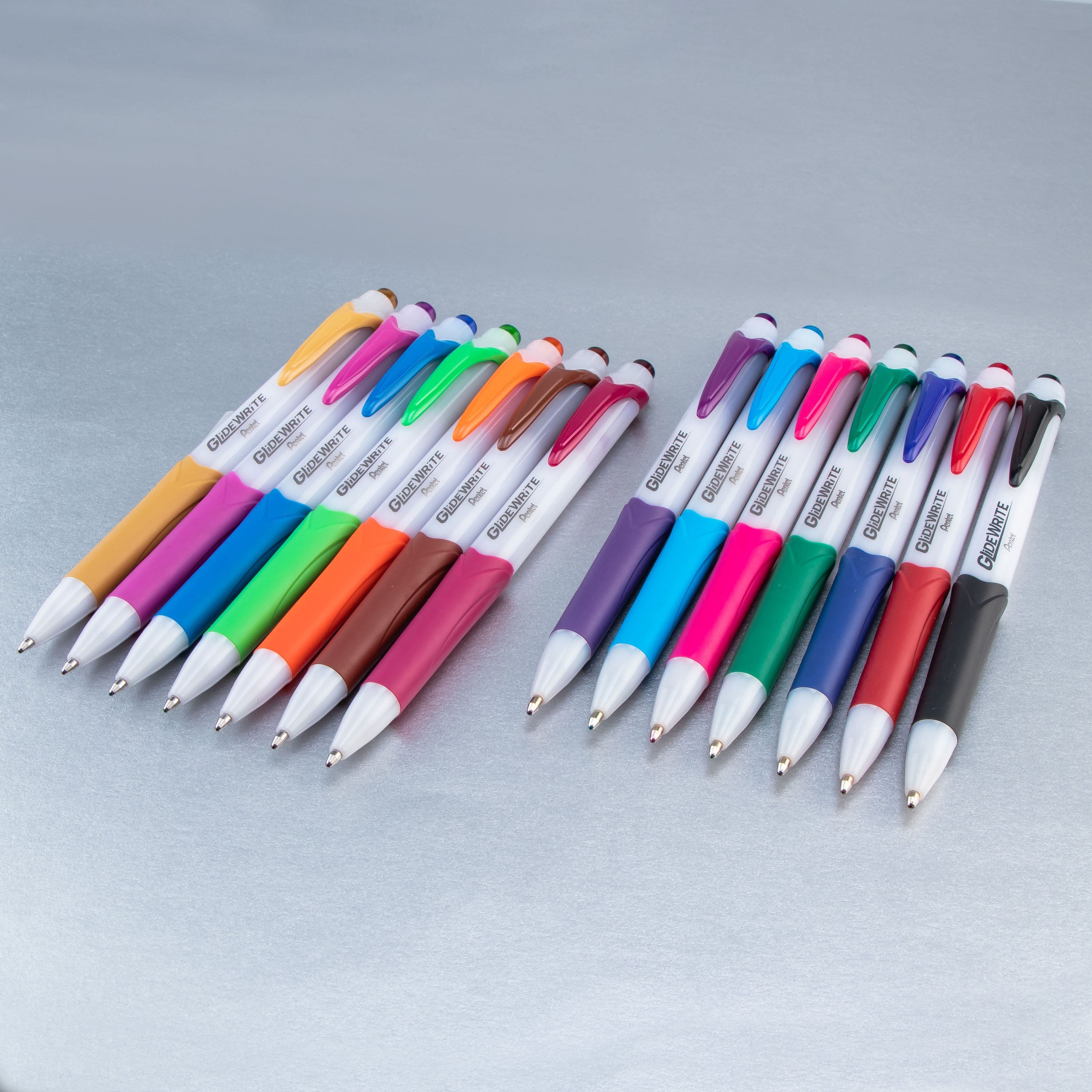 Pentel® GlideWrite Assorted Colors Ballpoint Pen