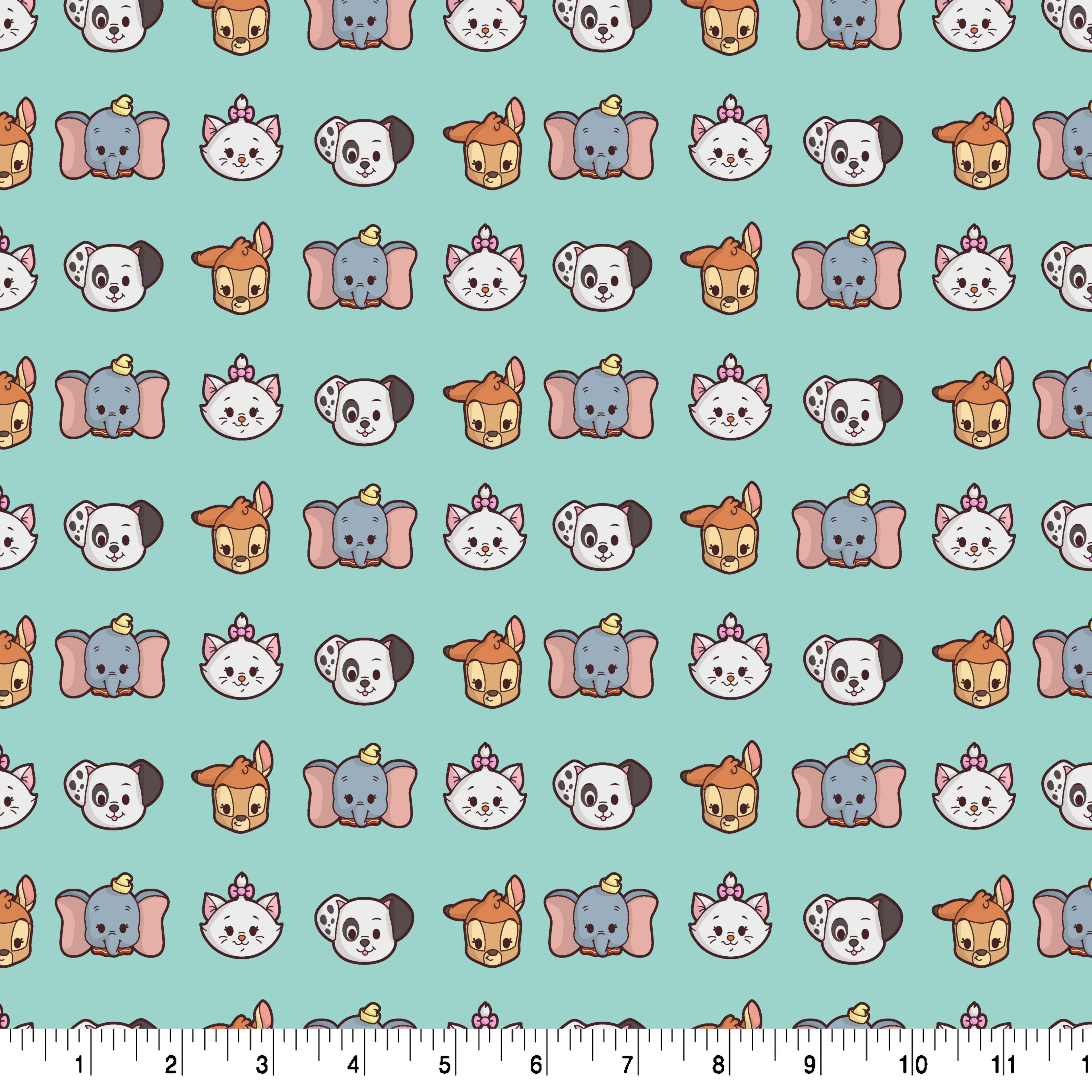 Disney® Dalmatian & Elephant Cotton Fabric