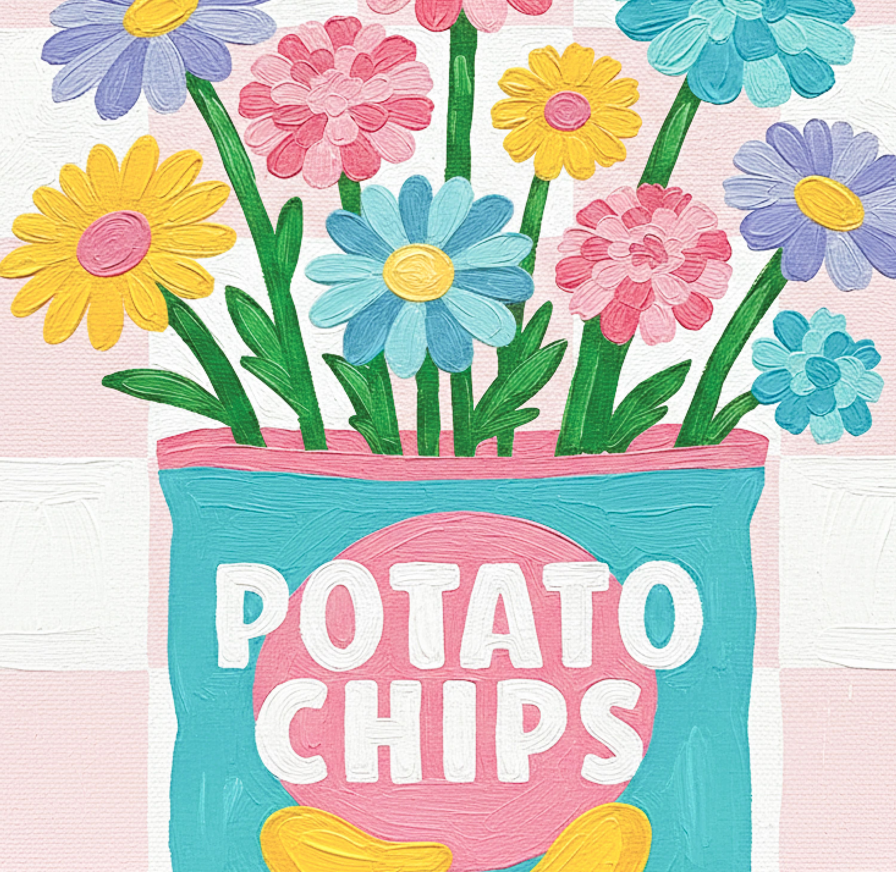 Vivid by Brea Reese® Bag of Chips Acrylic Paint-by-Number Kit