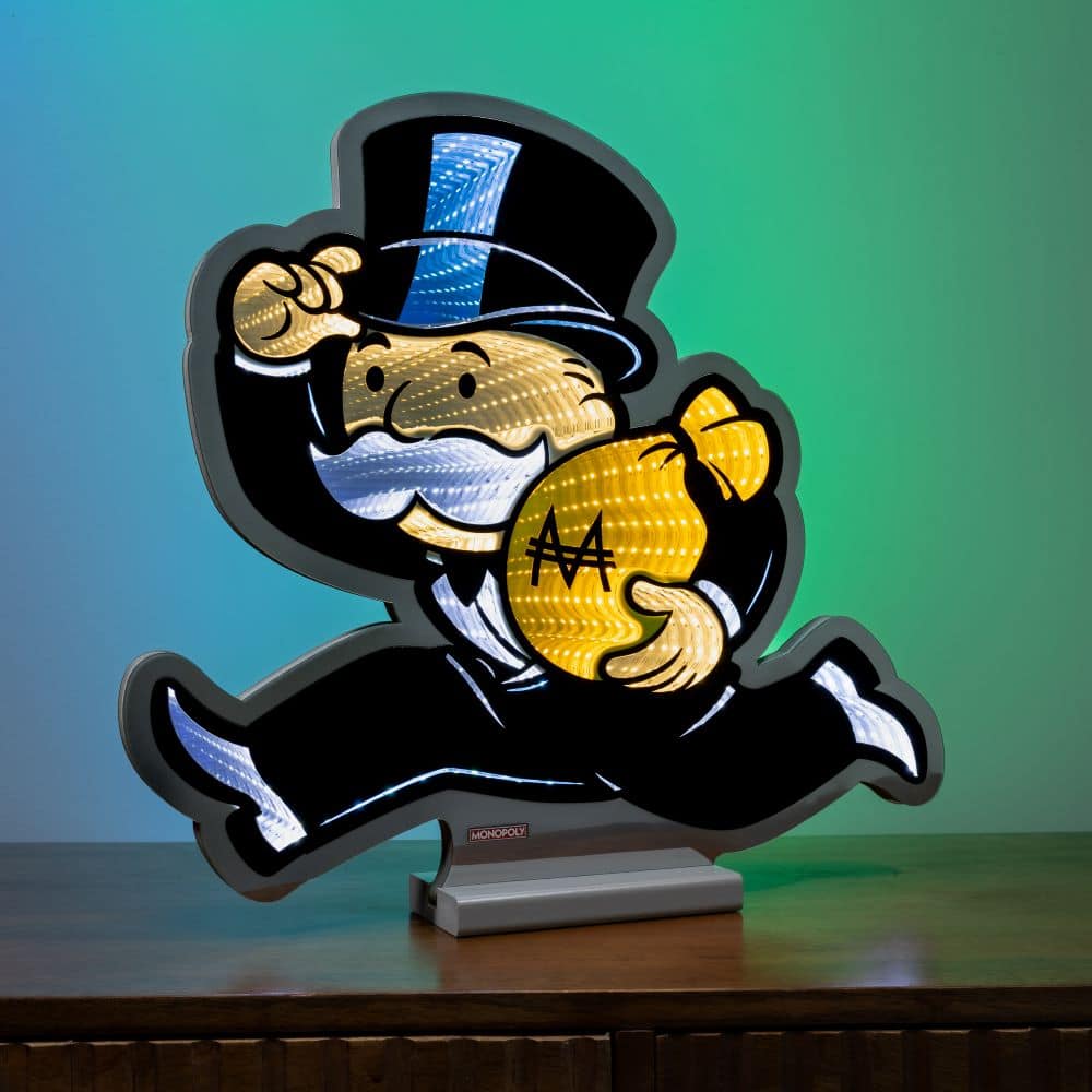 16" Monopoly Man with Cash Bag EkkoLight