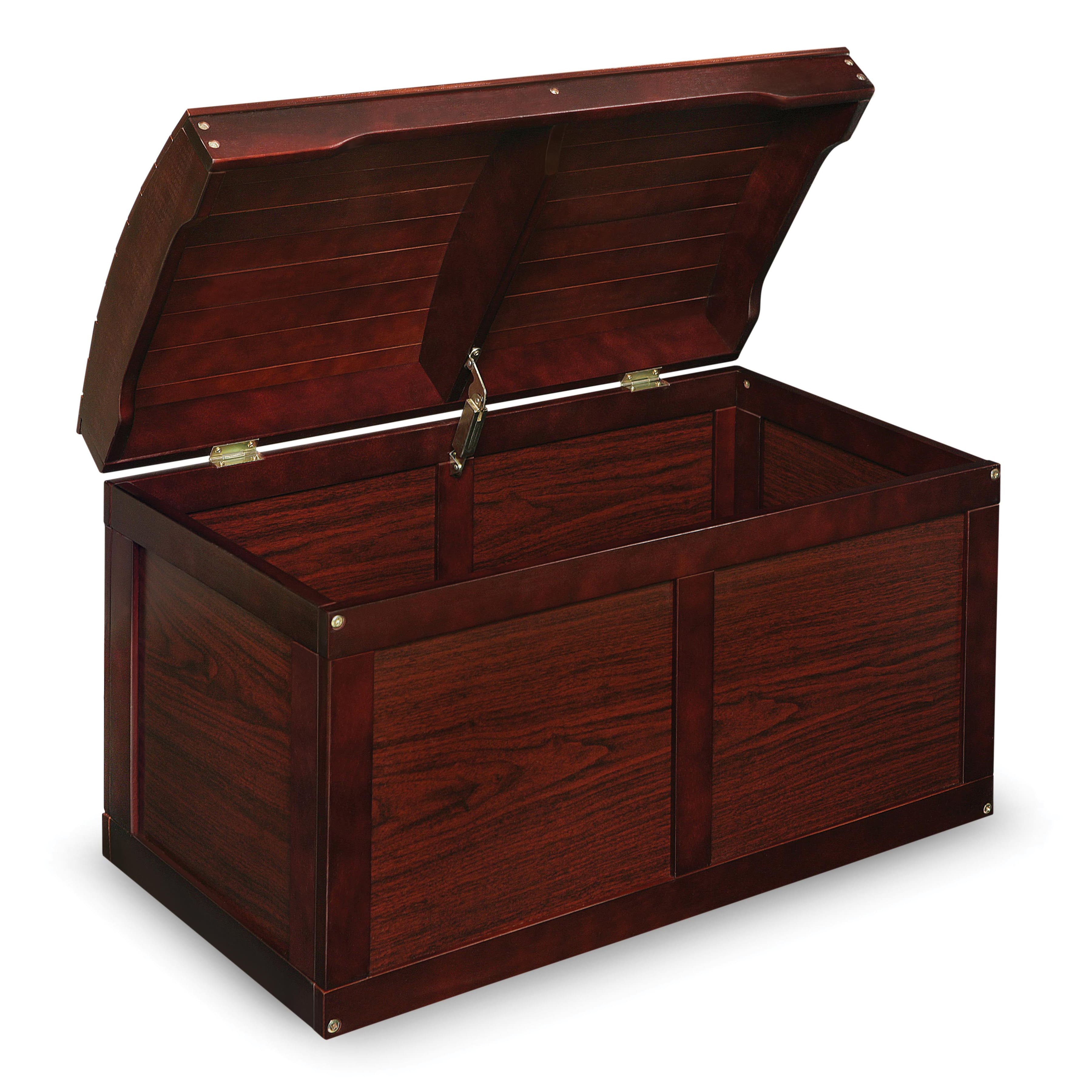Badger Basket Hardwood Barrel Top Toy Chest