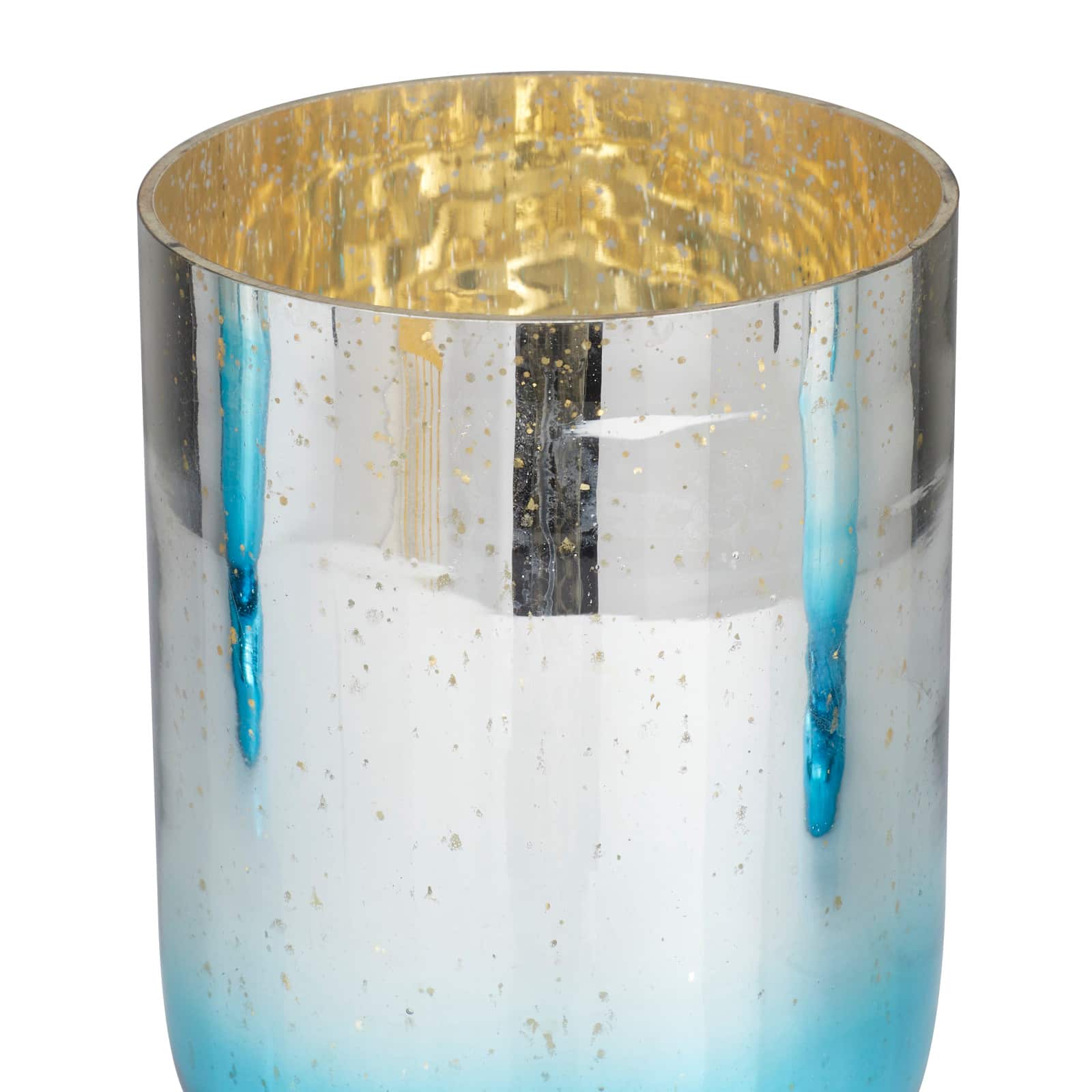 Blue Coastal Candle Holder Set