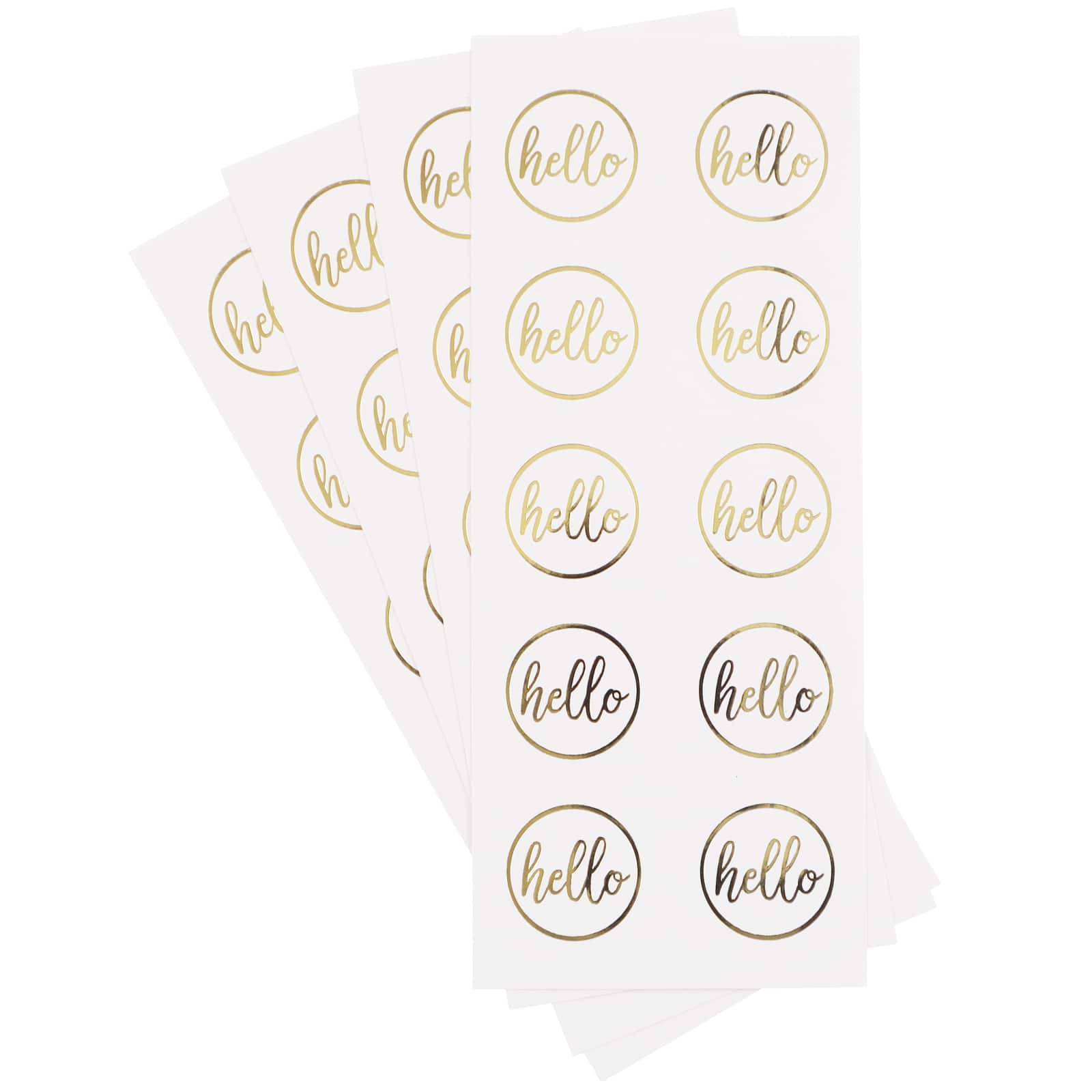 Gold Hello Foil Envelope Seals by Recollections™