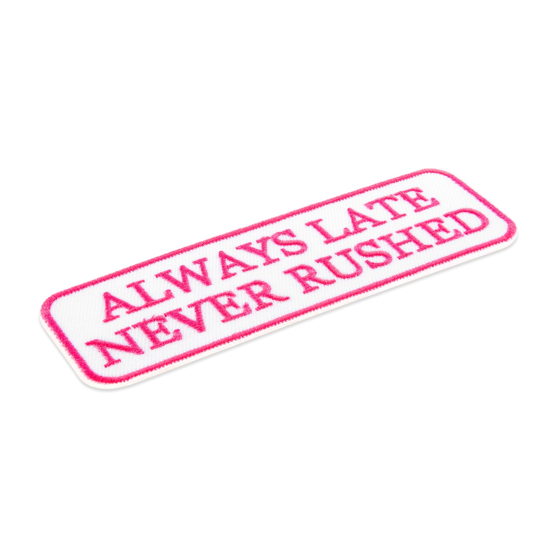 Summer Always Late Iron-On & Adhesive Embroidered Patch by Make Market®