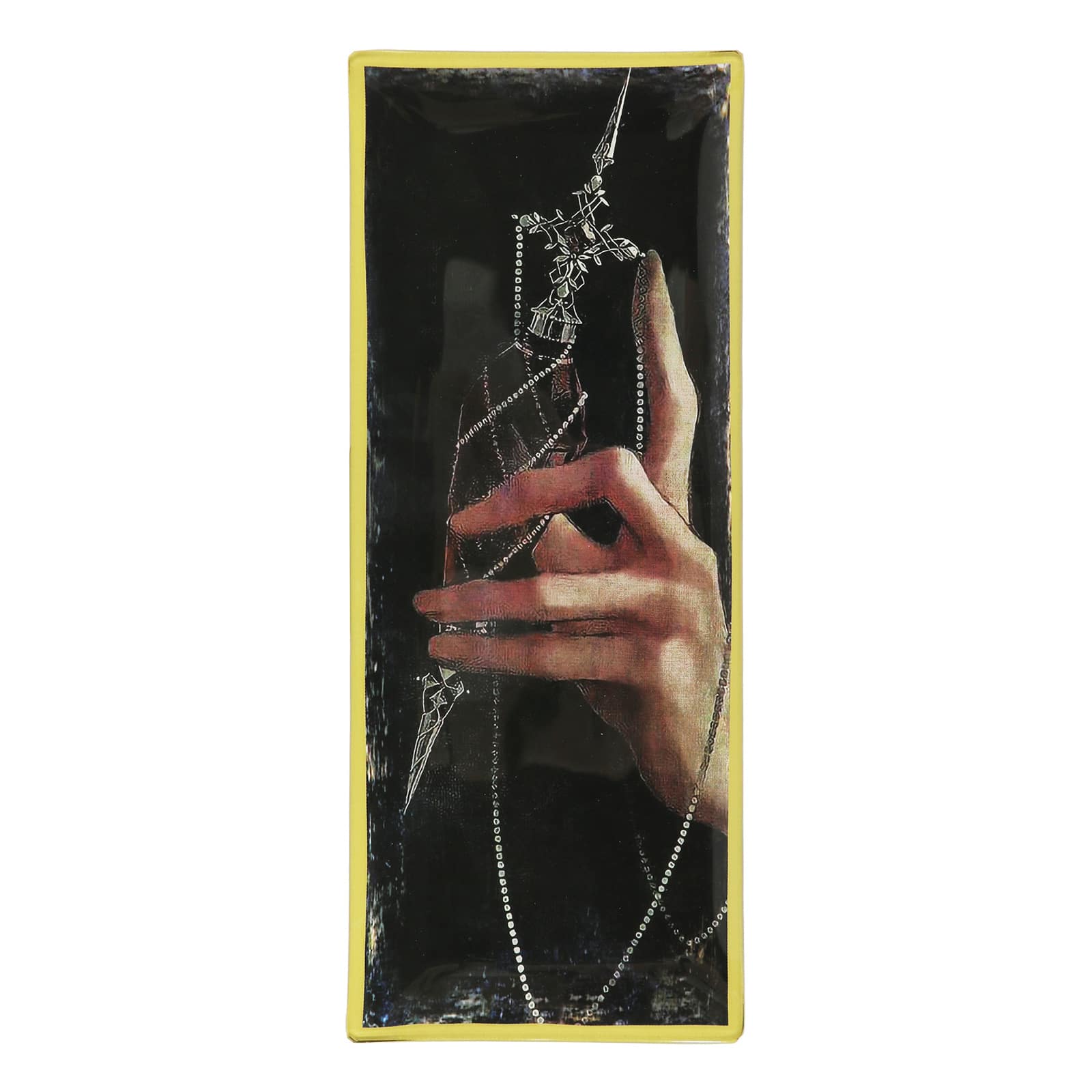 Assorted 10.5" Romeo & Juliet Glass Trinket Plate, 1pc. by Ashland®