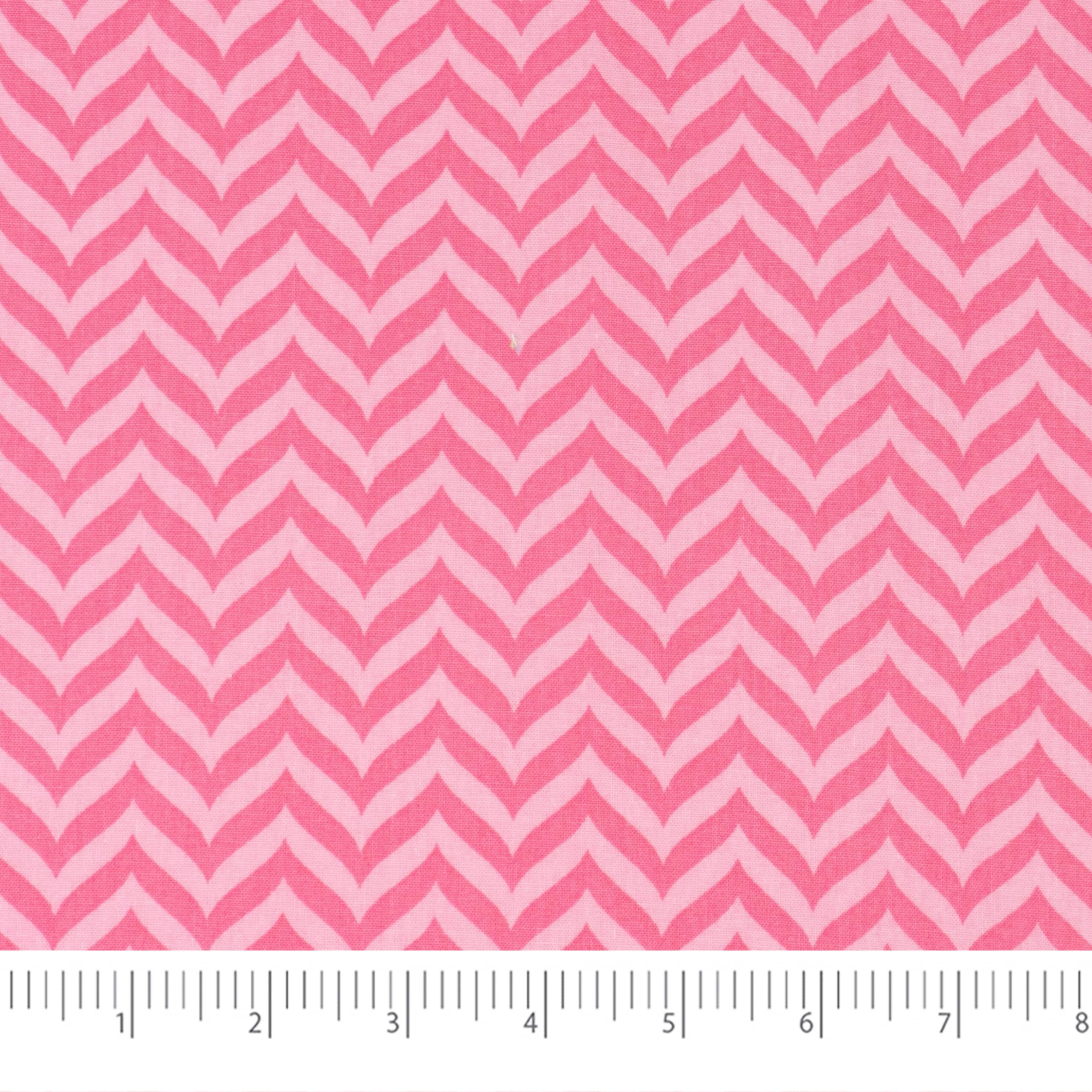 SINGER Pink Green Spring Premium Square Cotton Fabric Bundle 