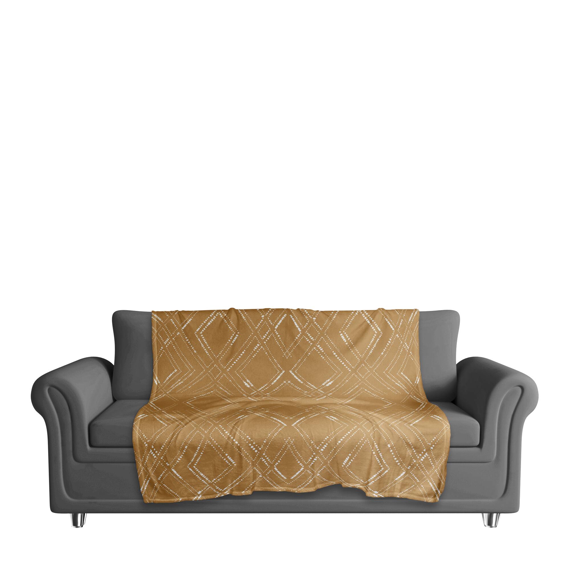 Diamond Coral Fleece Blanket