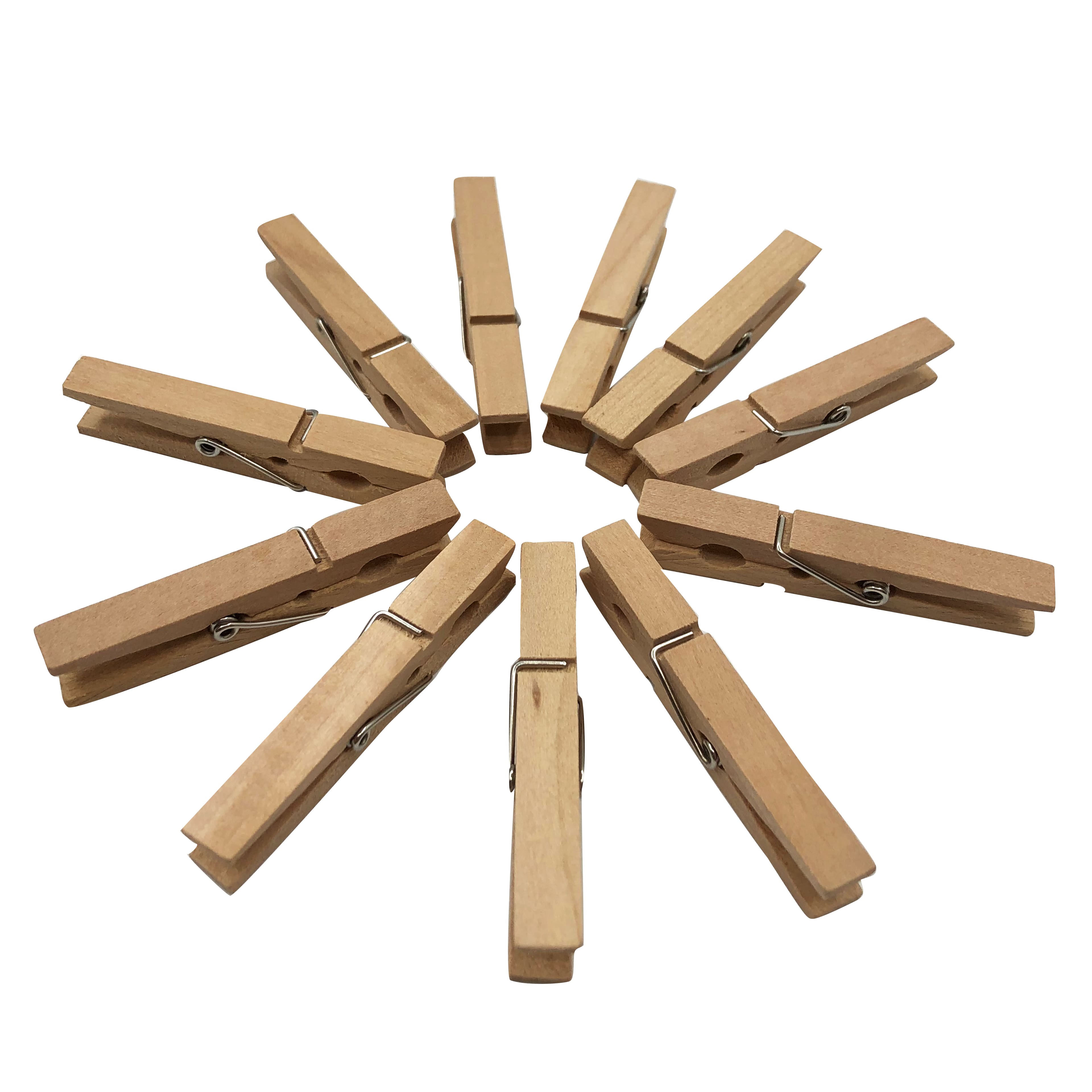 12 Packs: 48 ct. (576 total) Large Clothespins by Recollections™ Craft It™