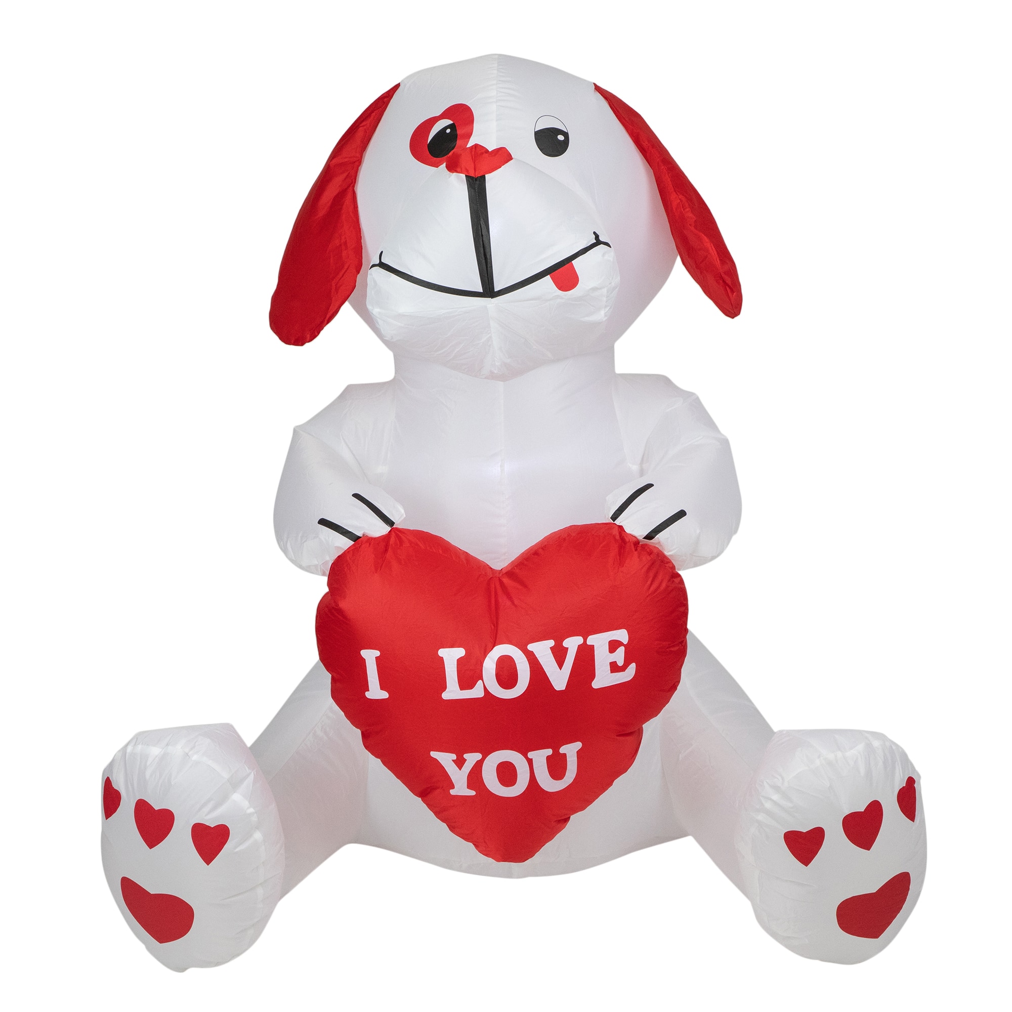 4Ft Inflatable Lighted Valentine's Day Doggie Outdoor Decoration By Northlight | 48" x 42" x 48" | Michaels®