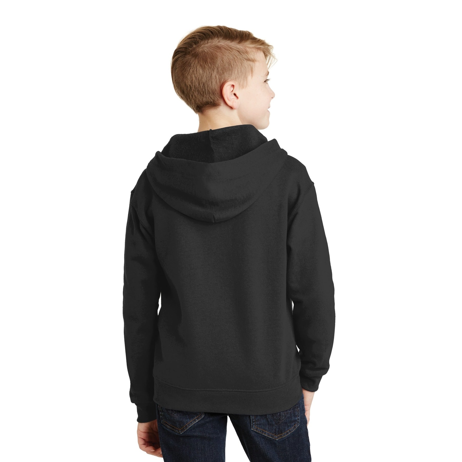 JERZEES® NuBlend® Youth Full-Zip Hooded Sweatshirt