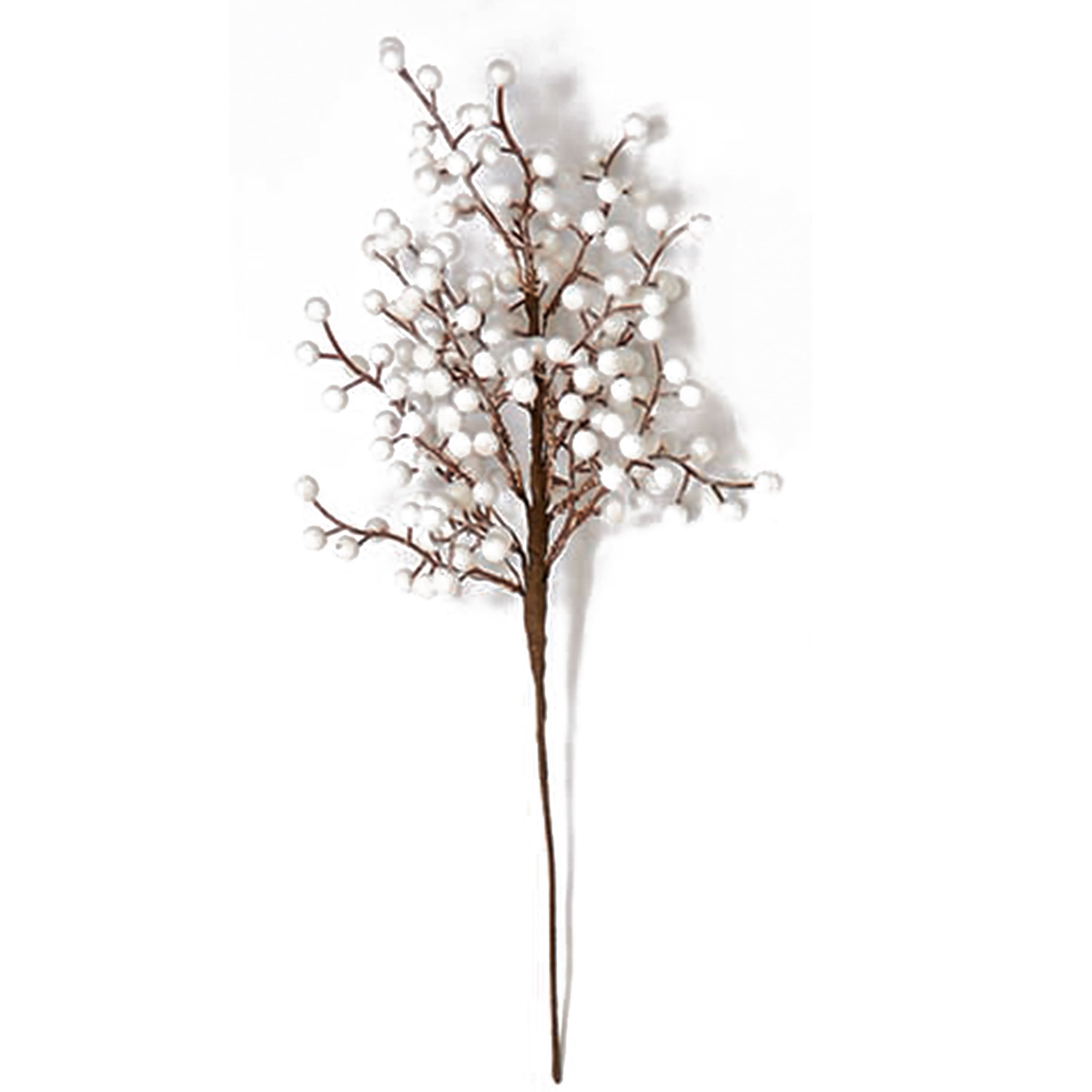 17" White Berry Christmas Spray, 3ct.