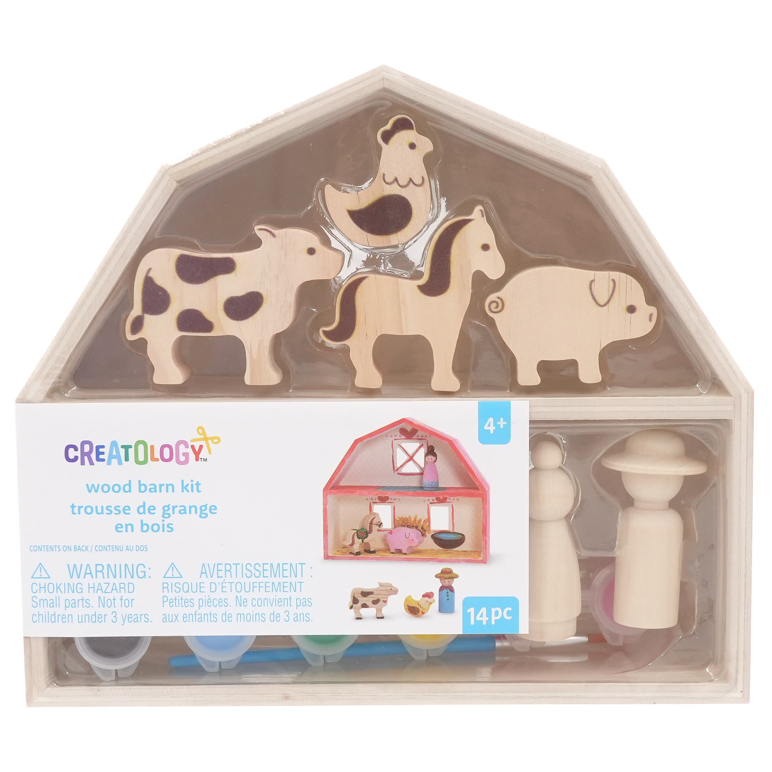 Wood Barn Kit by Creatology™