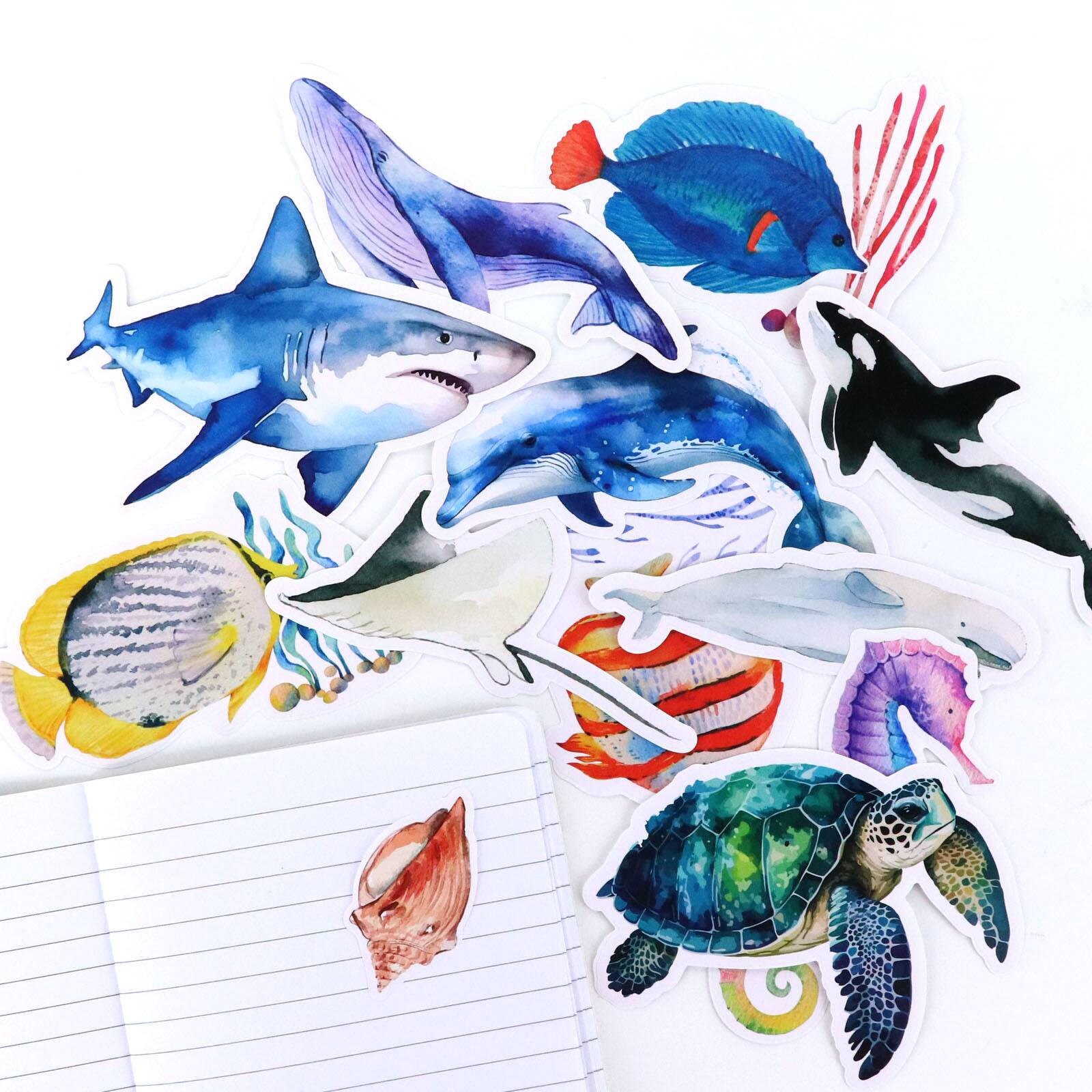 Sealife Vinyl Die Cut Stickers by Recollections™