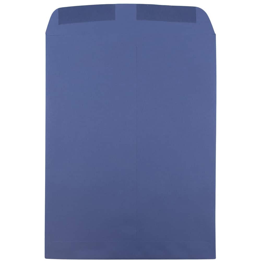 JAM Paper 10" x 13" Presidential Blue Open End Catalog Premium Envelopes, 100ct.