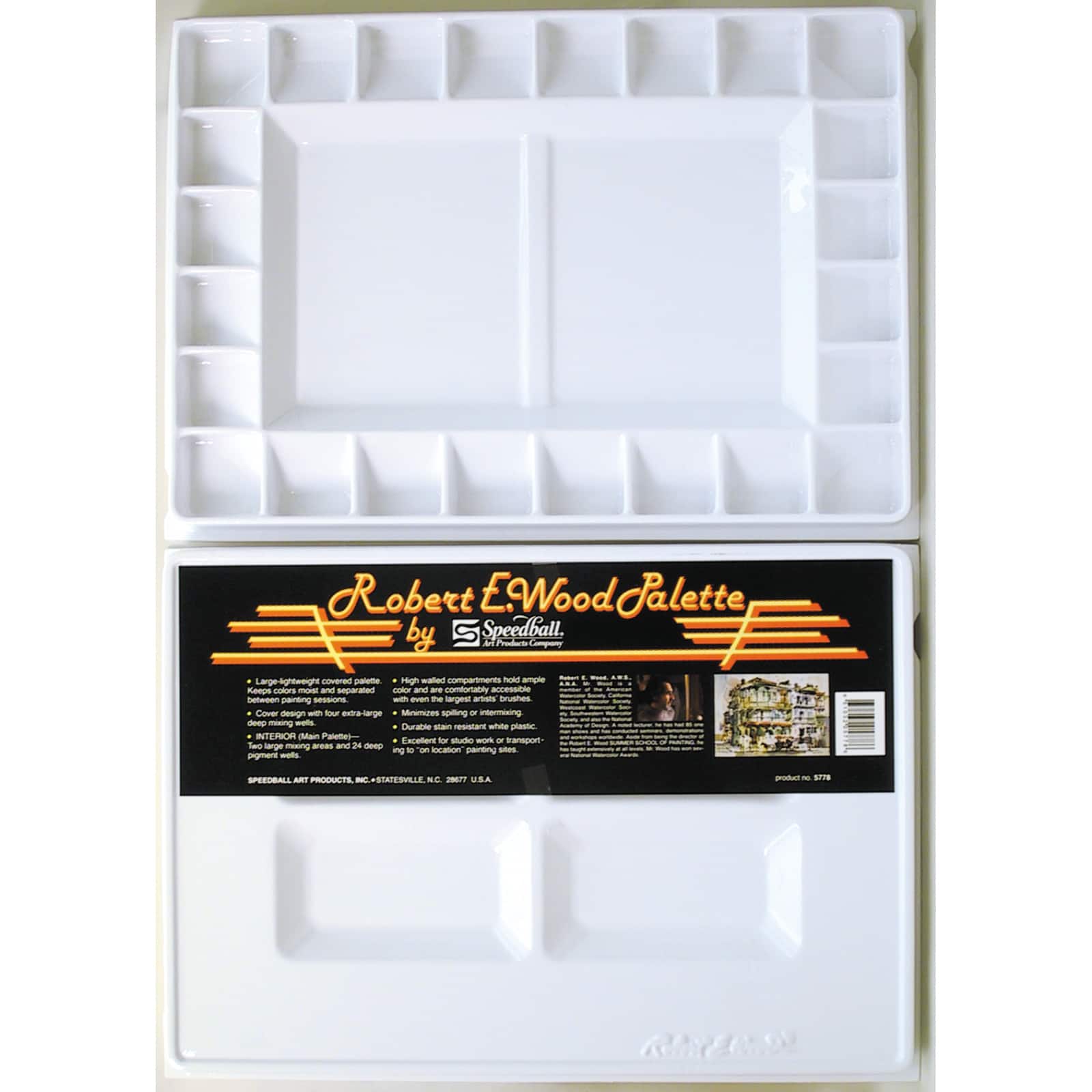 Speedball® Robert E. Wood Palette