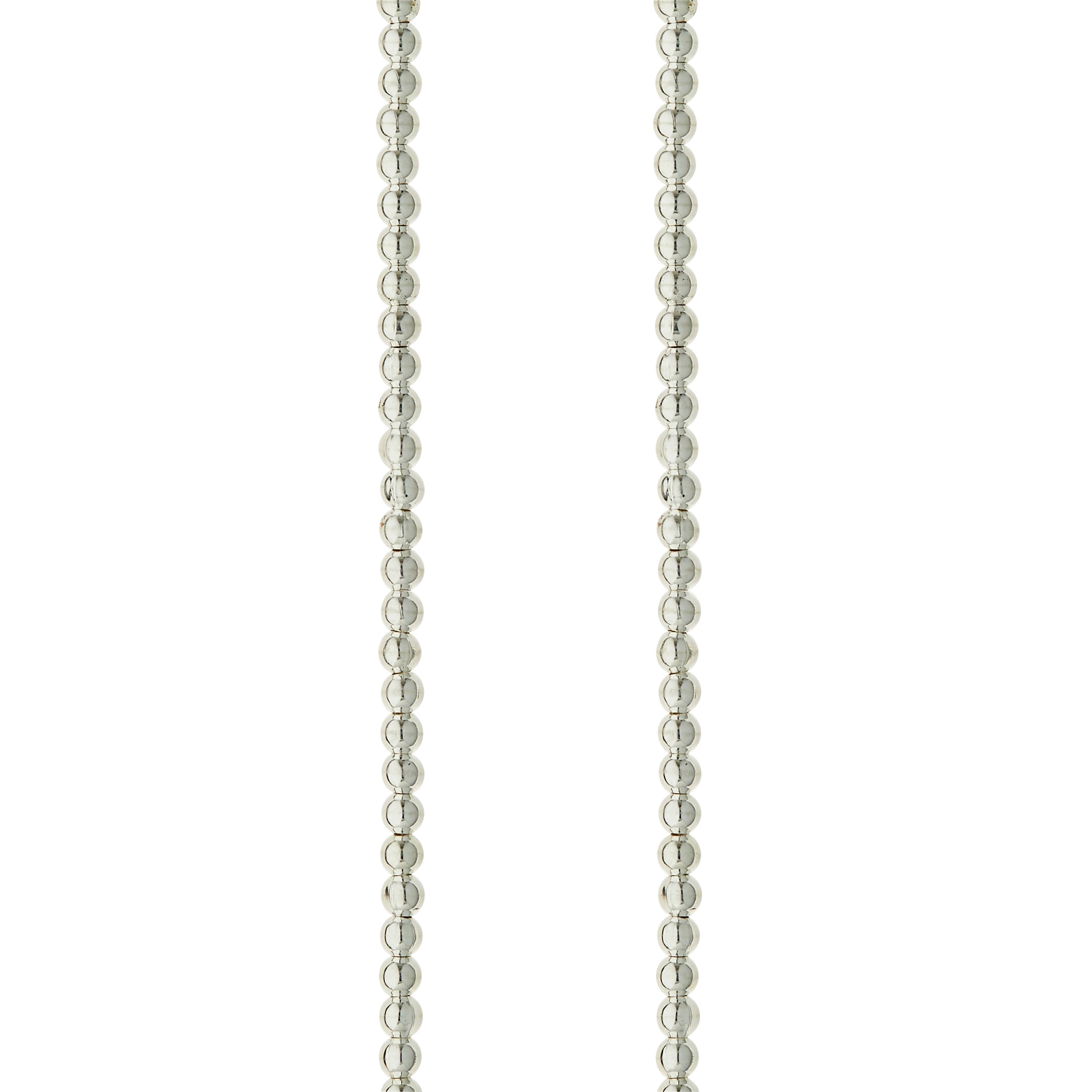 Sterling Silver-Plated Round Beads by Bead Landing™