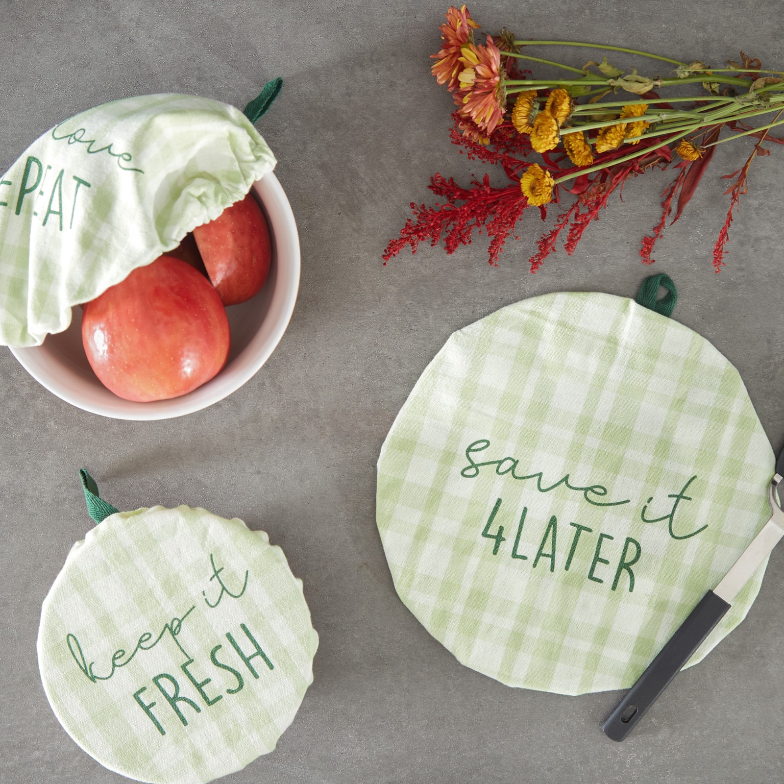 DII® Keep It Fresh Reusable Dish Cover Set