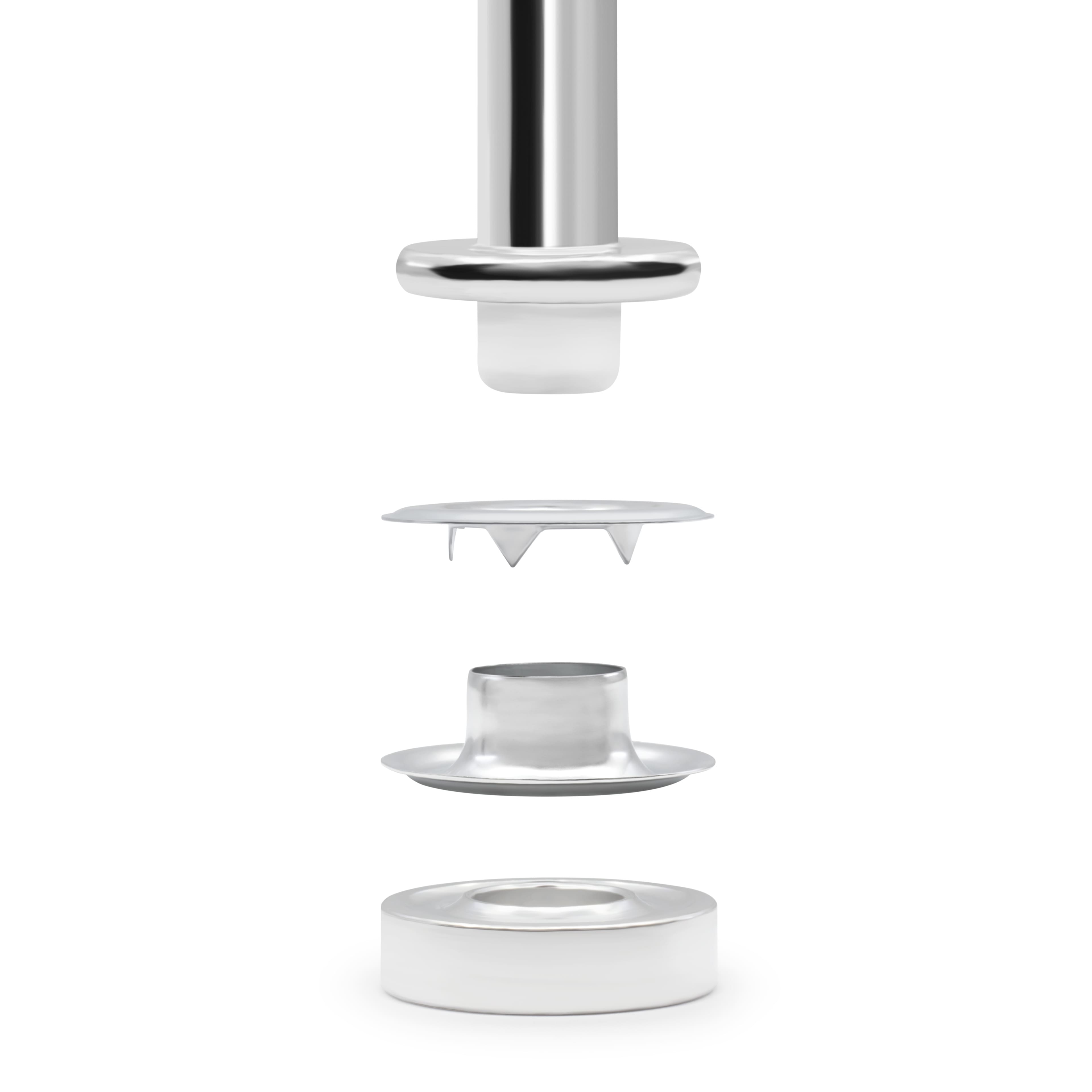 Dritz® Extra-Large Nickel Eyelet Kit with Tool, 7/16''