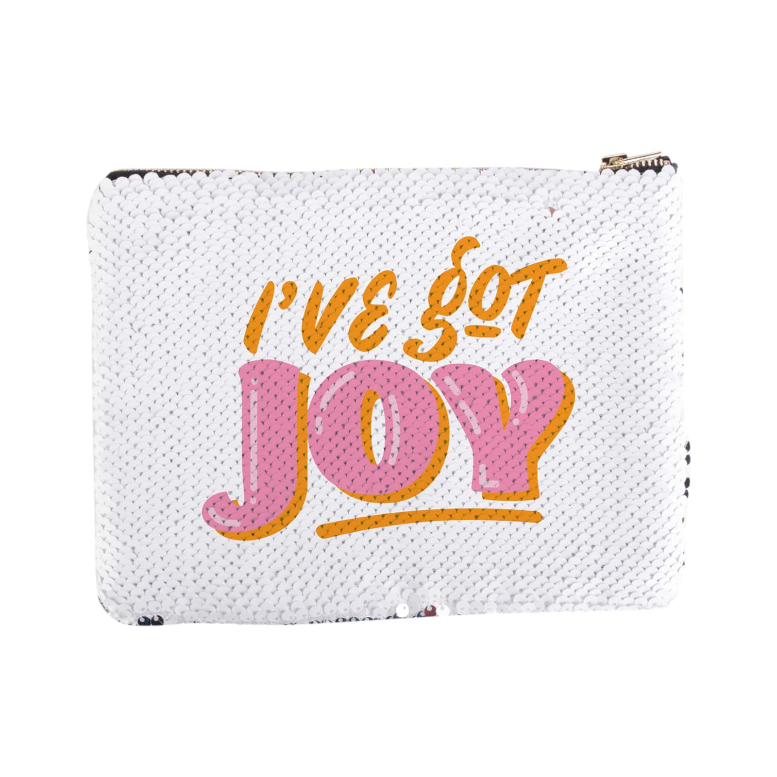 Craft Express 2ct. Sublimation Sequin Makeup Bags