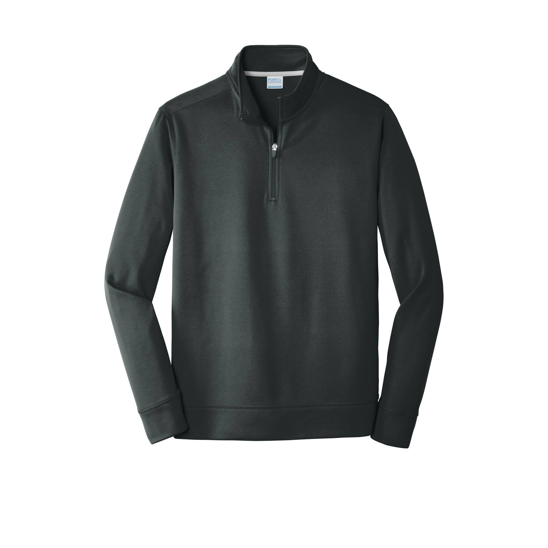 Port & Company® Performance Fleece 1/4-Zip Pullover Sweatshirt