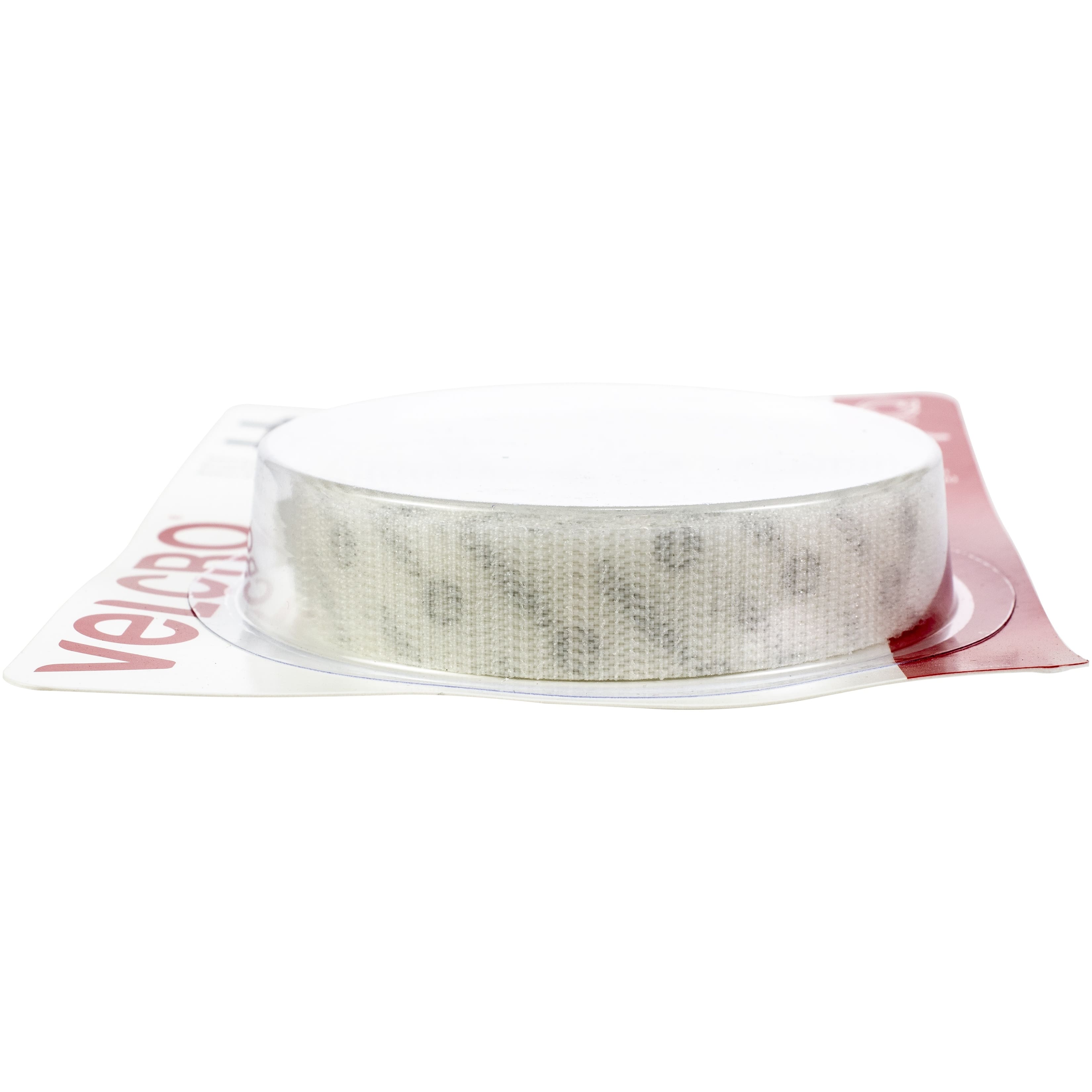 VELCRO® Brand White Sticky Back Tape Hook Only, 0.75" x 10ft.