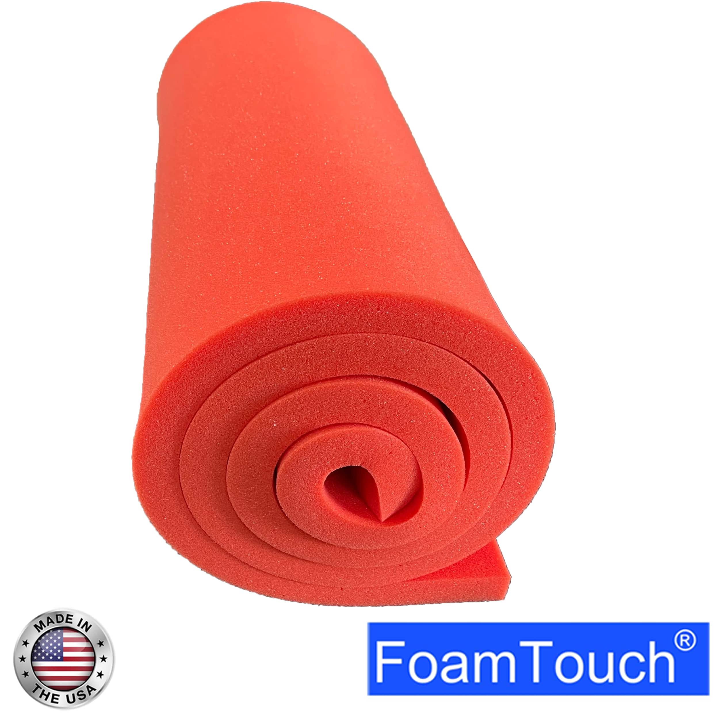 FoamTouch® 3" x 18" x 18" High Density Upholstery Foam