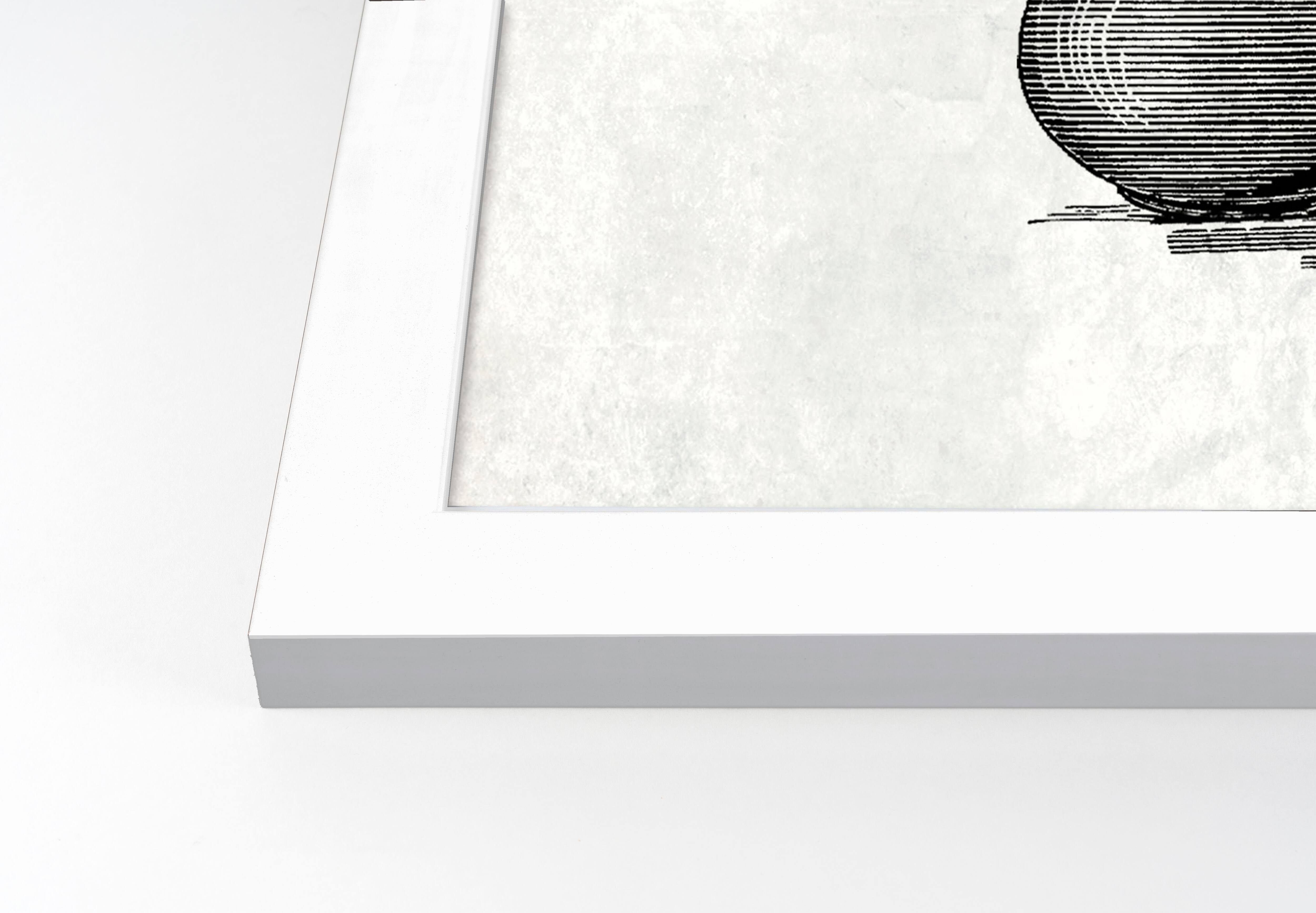 Feeling Crafty 1 16" x 20" White Framed Print Under Plexiglass