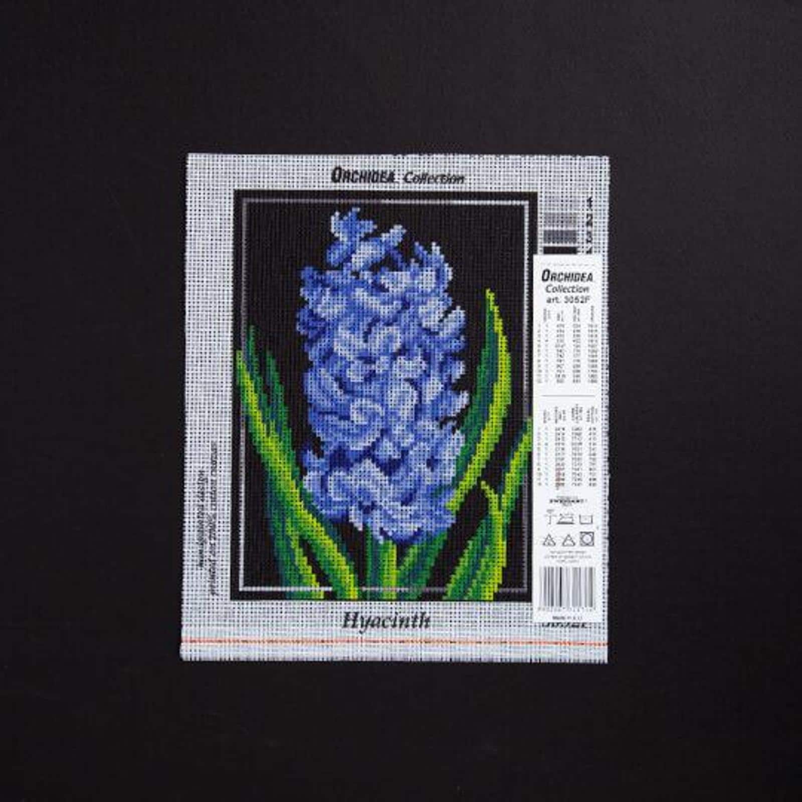 Orchidea Needlepoint Canvas For Halfstitch Without Yarn Hyacinth - Printed Tapestry Canvas