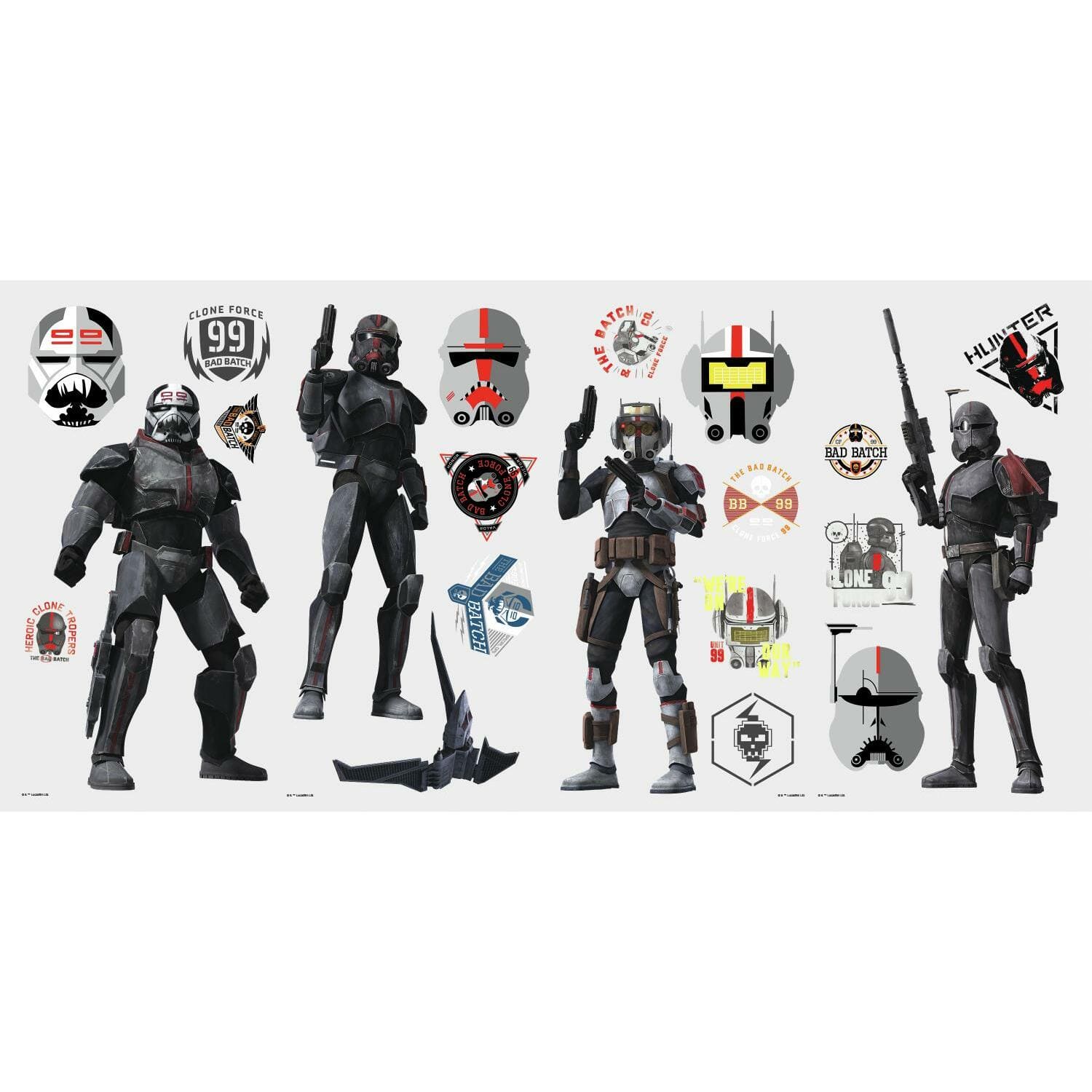 RoomMates Bad Batch Peel & Stick Wall Decals