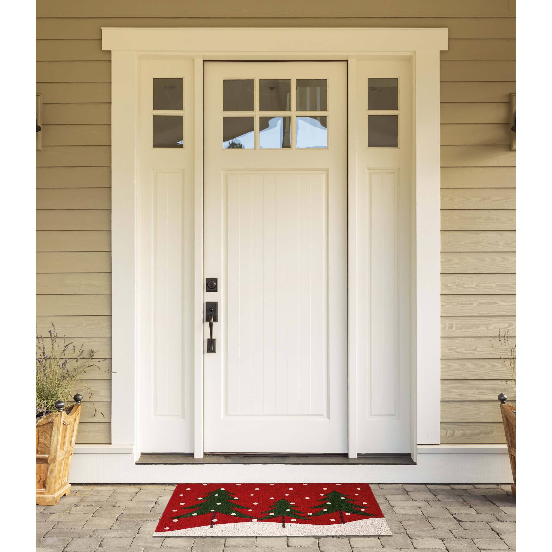 DII® Snowy Trees Doormat