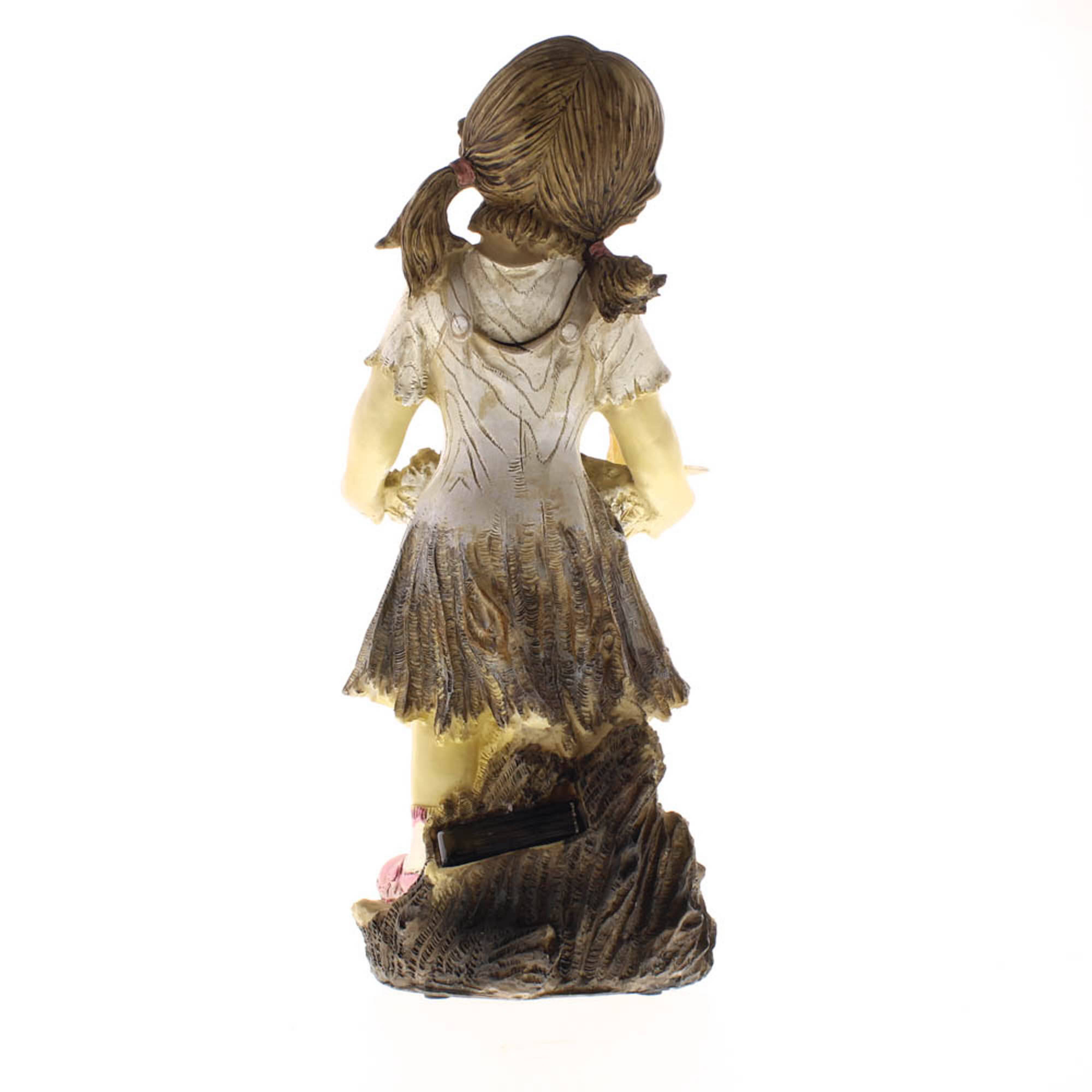 14.5" Sweet Summertime Solar Statue