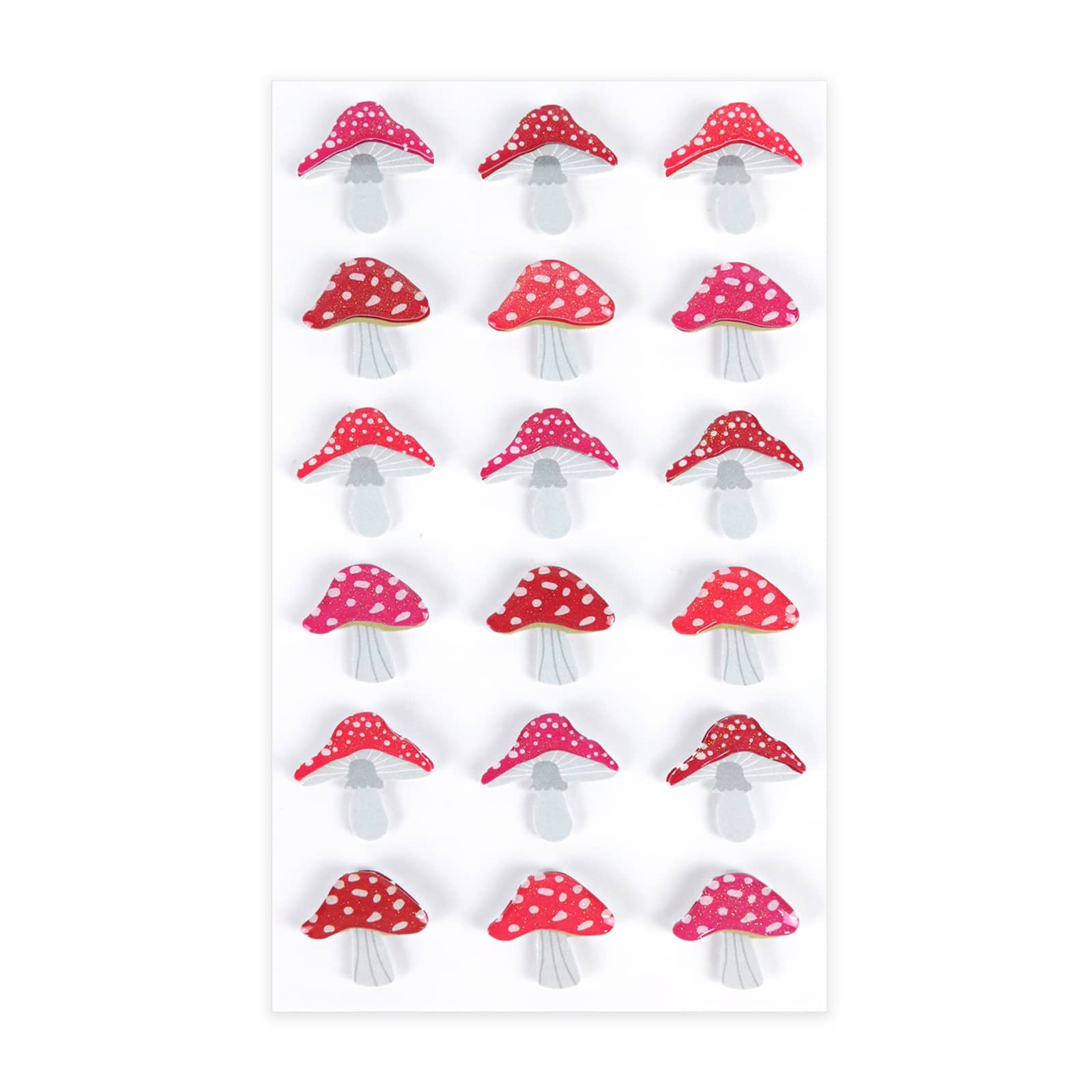 12 Packs: 18 ct. (216 total) Mushroom Stickers by Recollections™