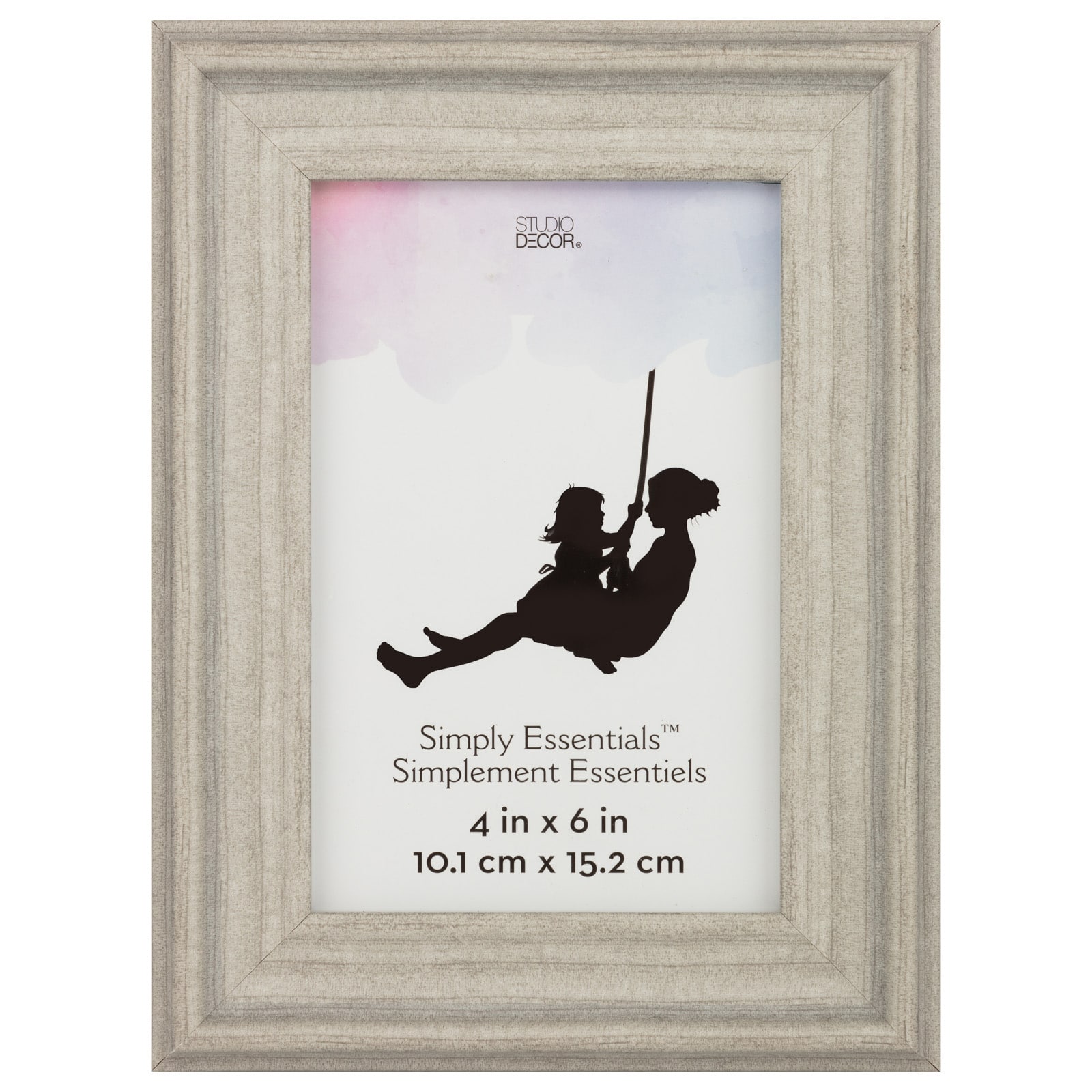 Simply Essentials™ Light Gray Scoop Frame by Studio Décor